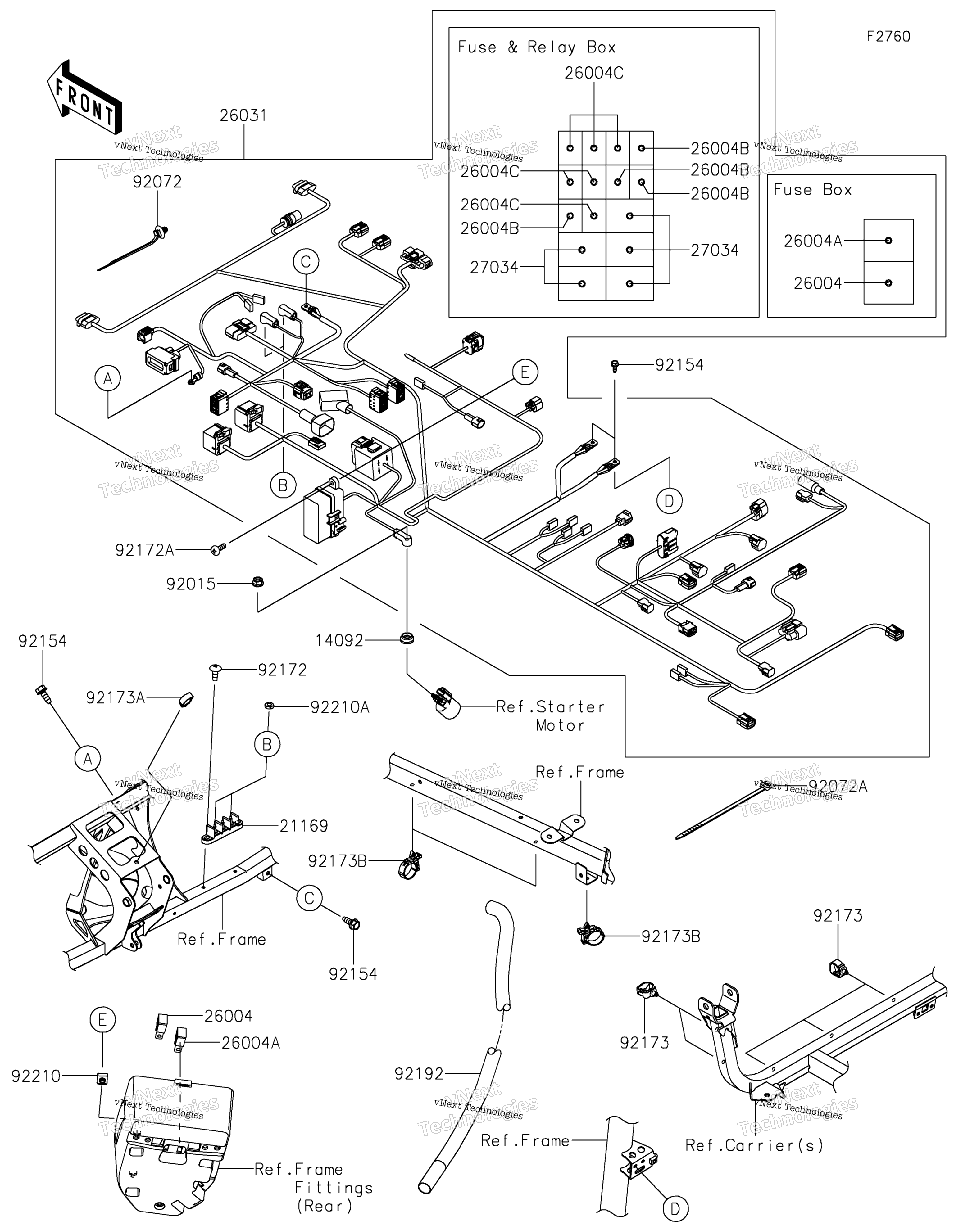 Шасси Electrical Equipment