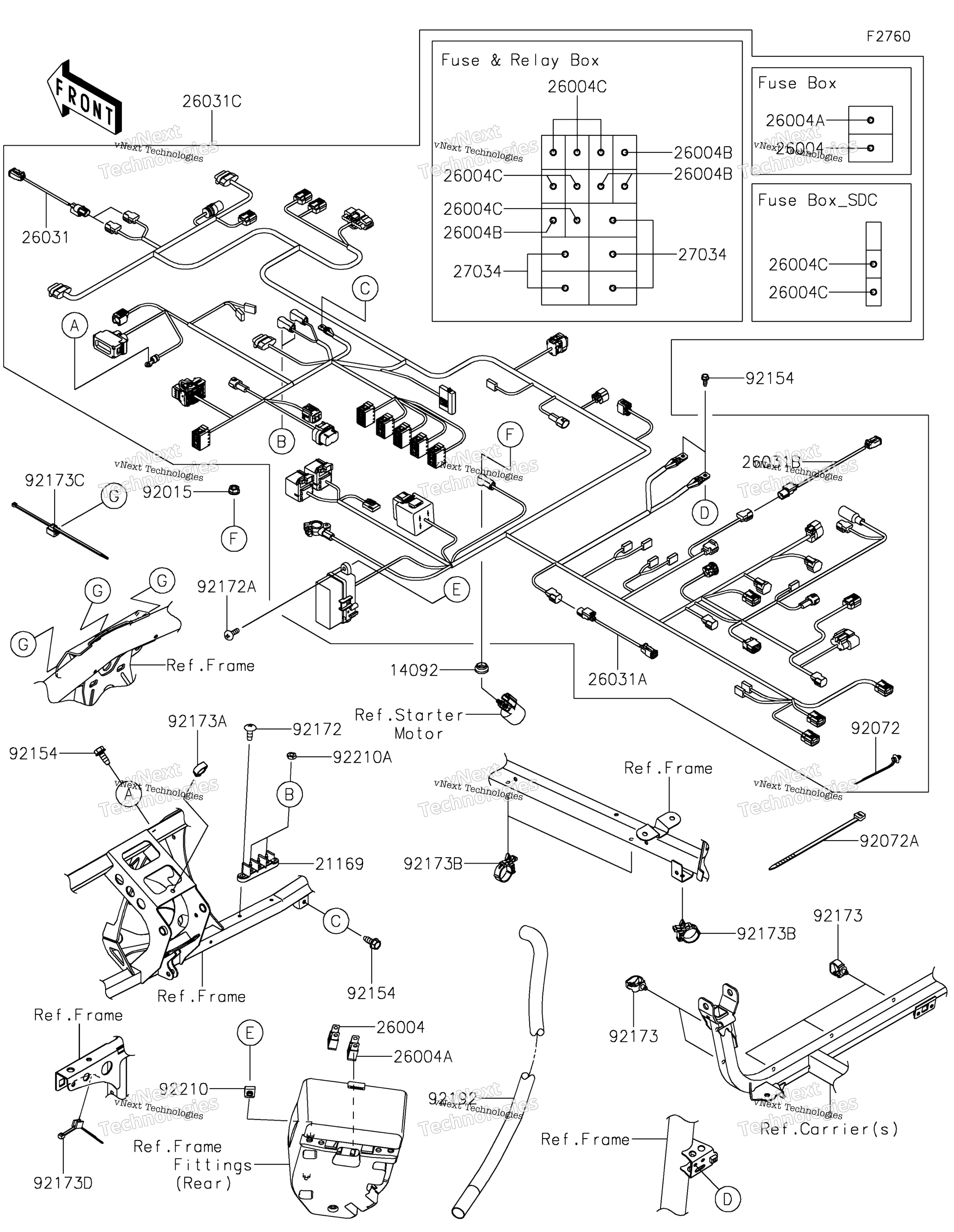Шасси Electrical Equipment