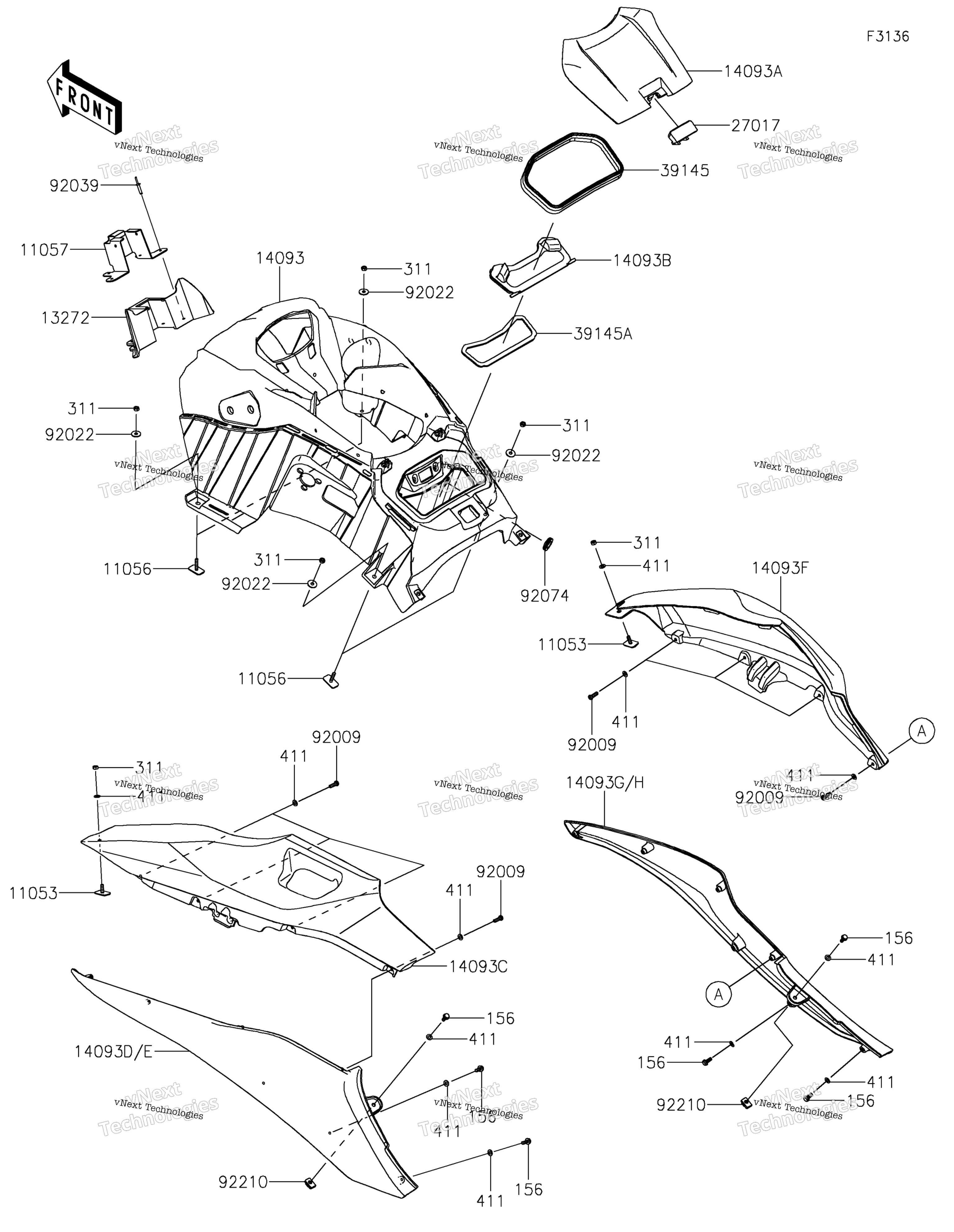 Корпус Middle Fittings