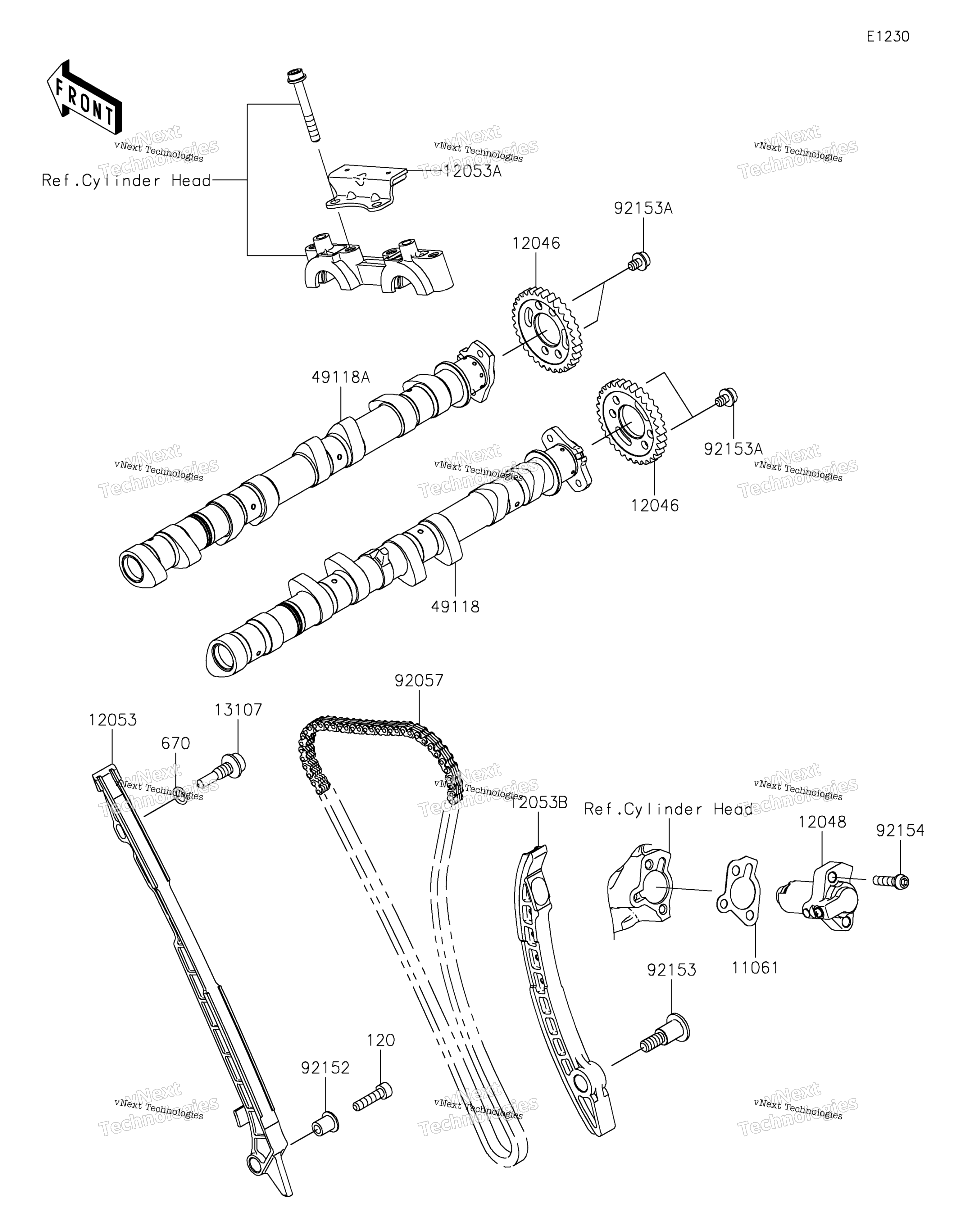 Camshaft(S) / Tensioner 2