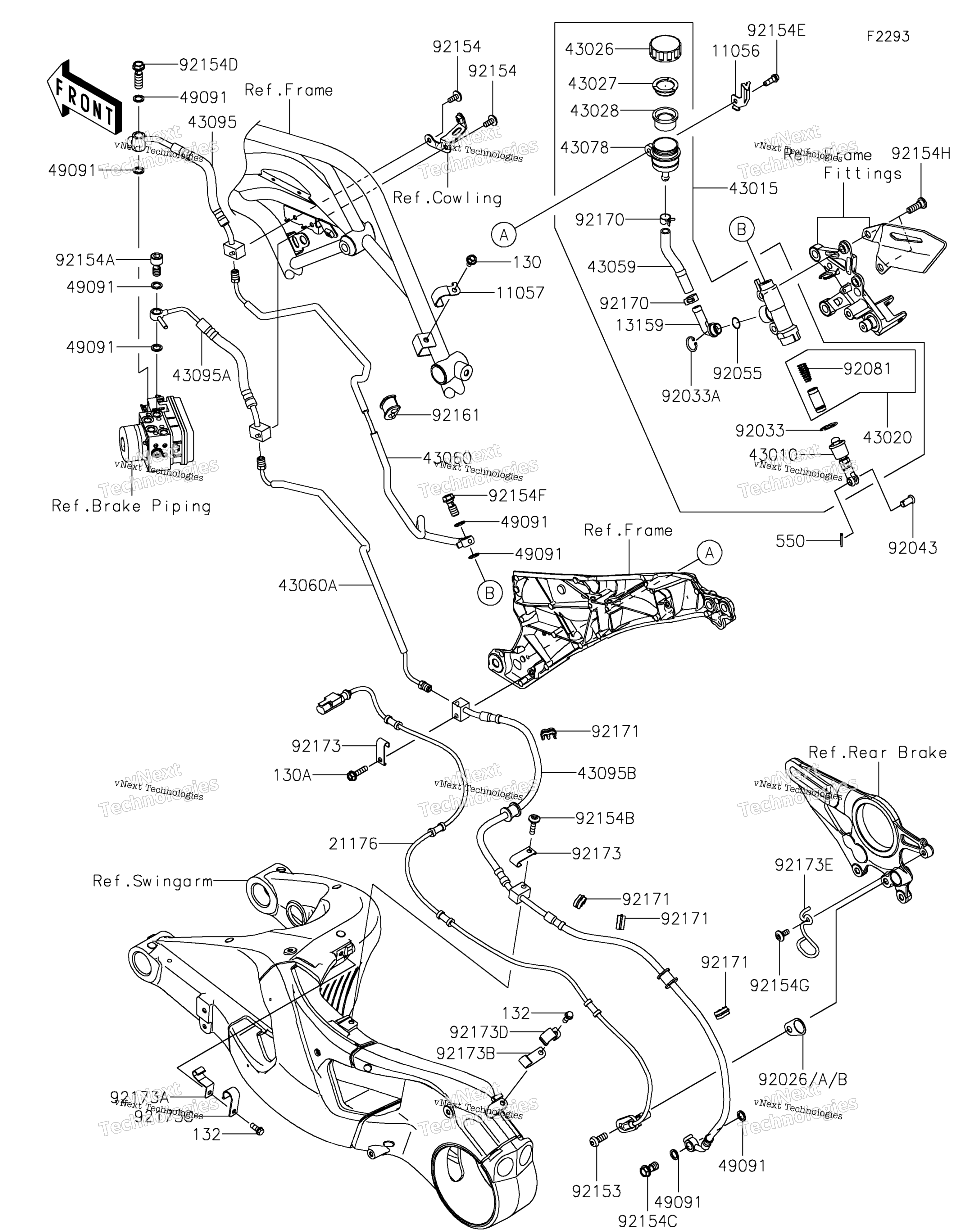 Задняя часть Master Cylinder 3