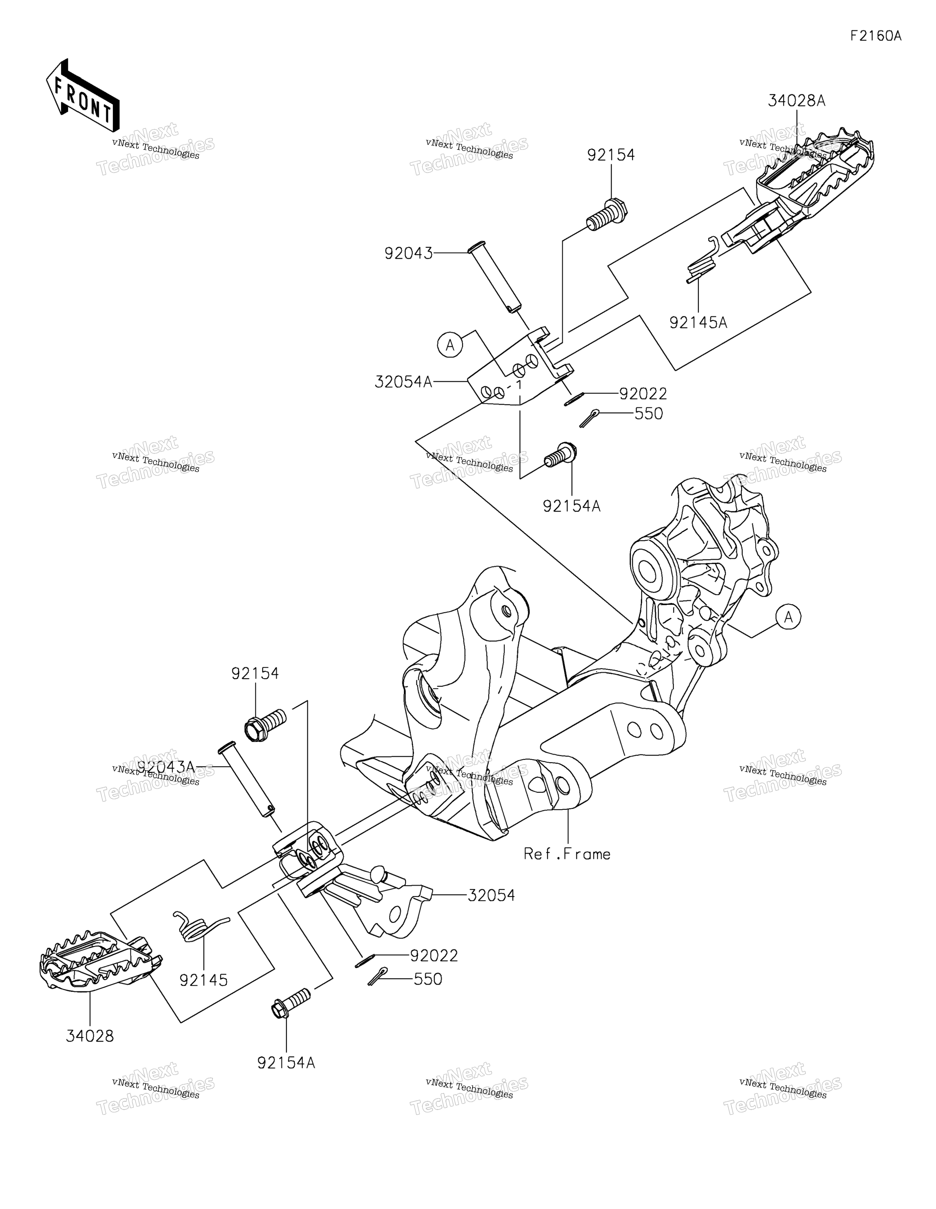 Footrests(Dpfnn / Drfnn)
