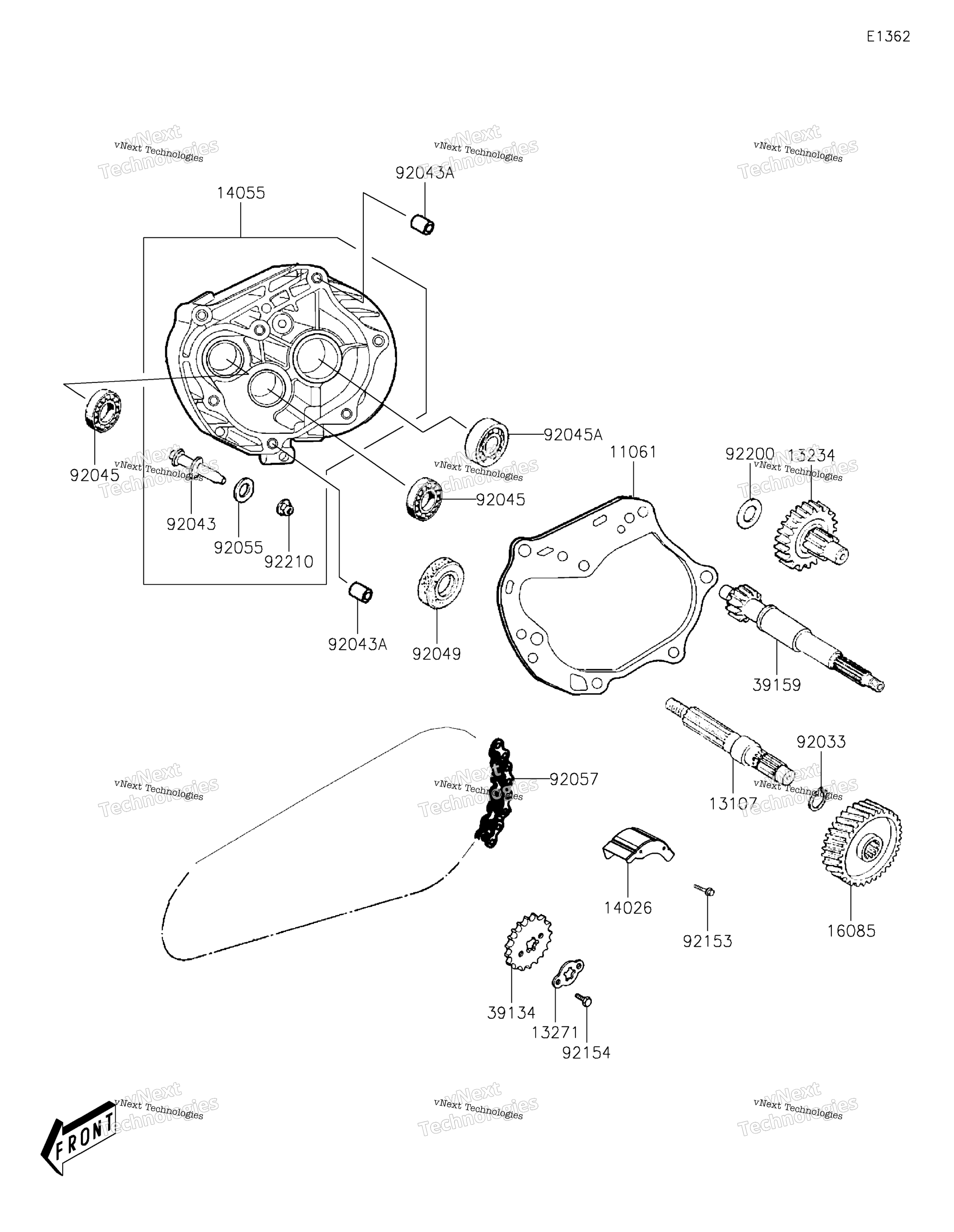 передача Change Drum / Shift Fork(S)