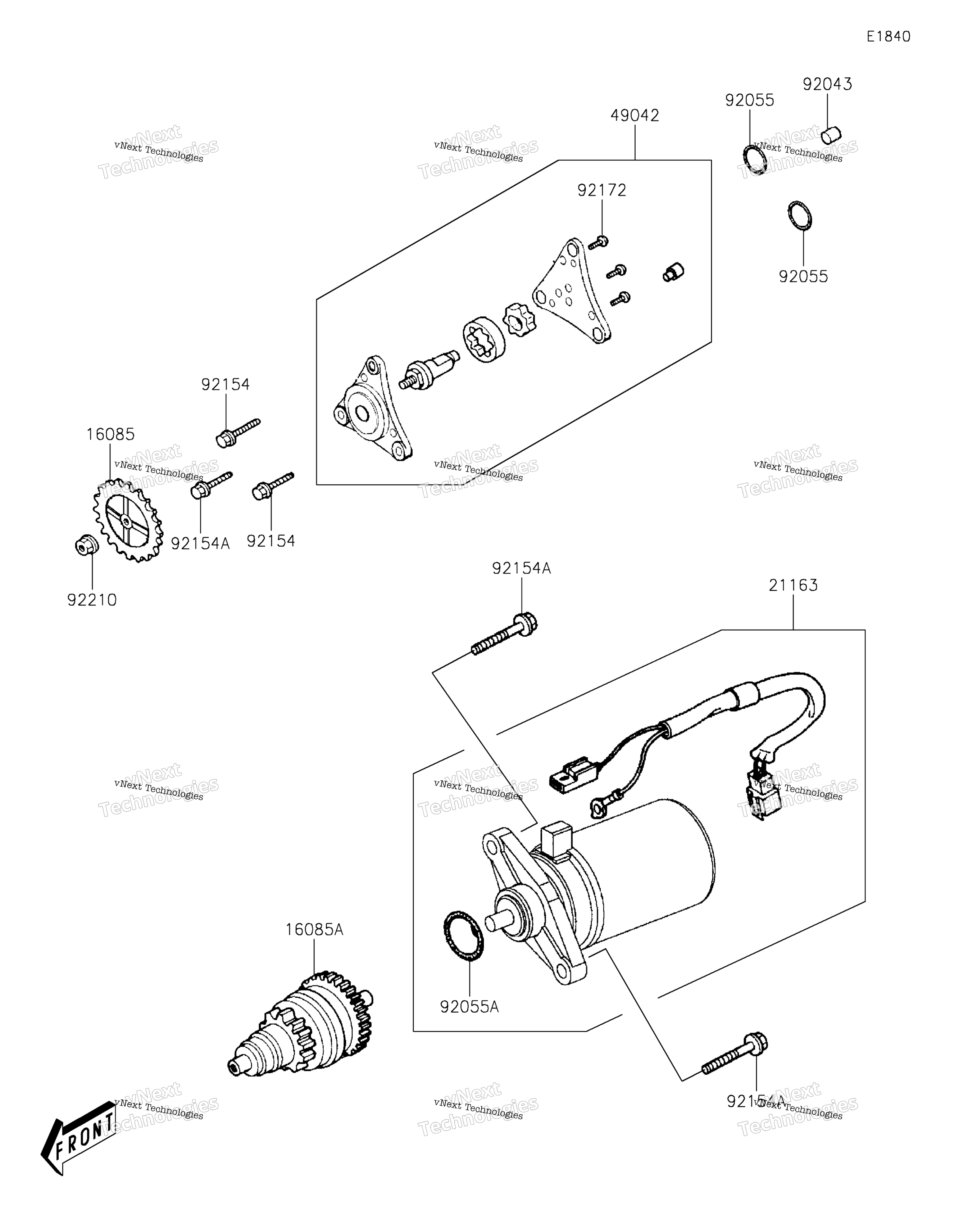 Стартер Motor 2
