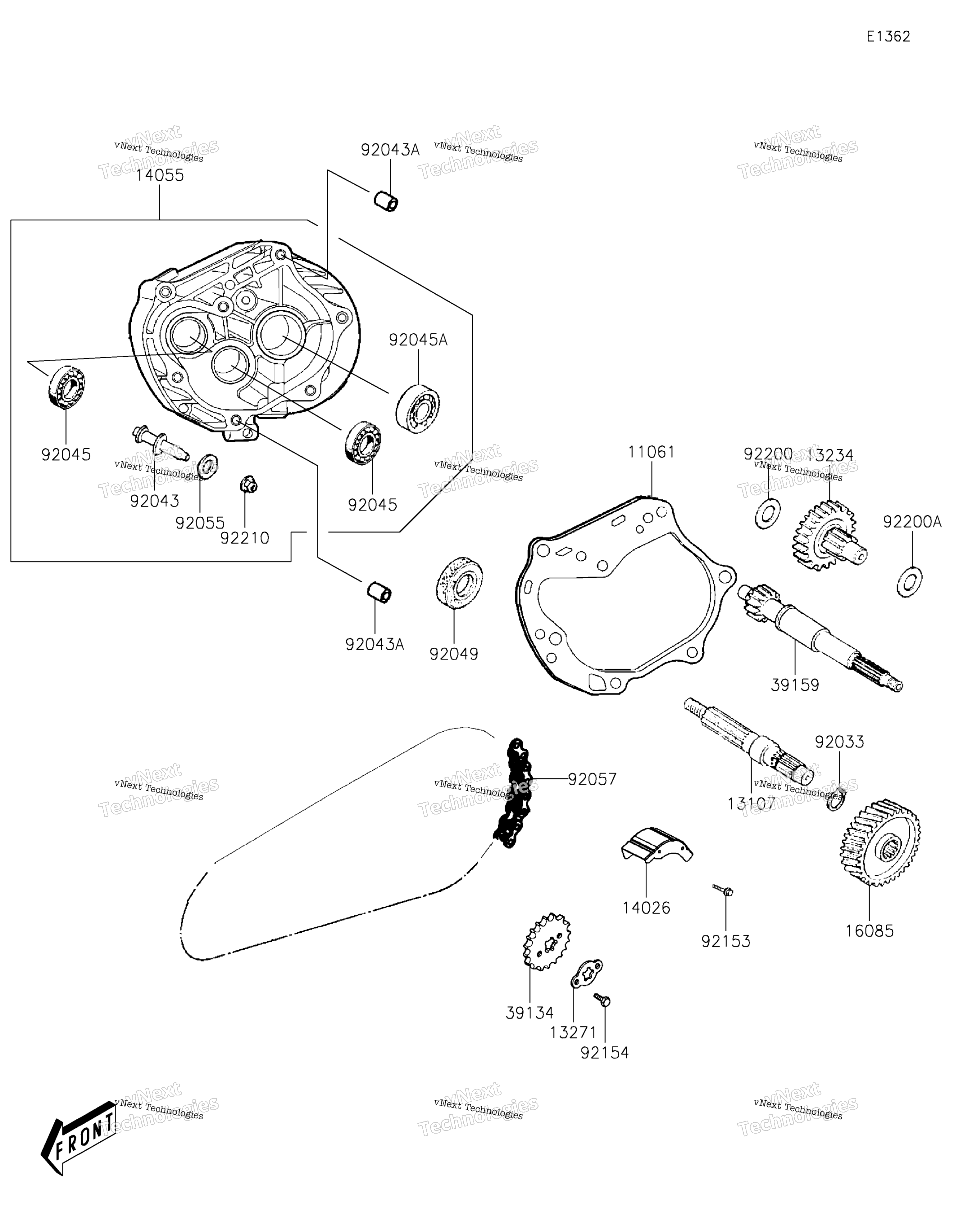 передача Change Drum / Shift Fork(S)