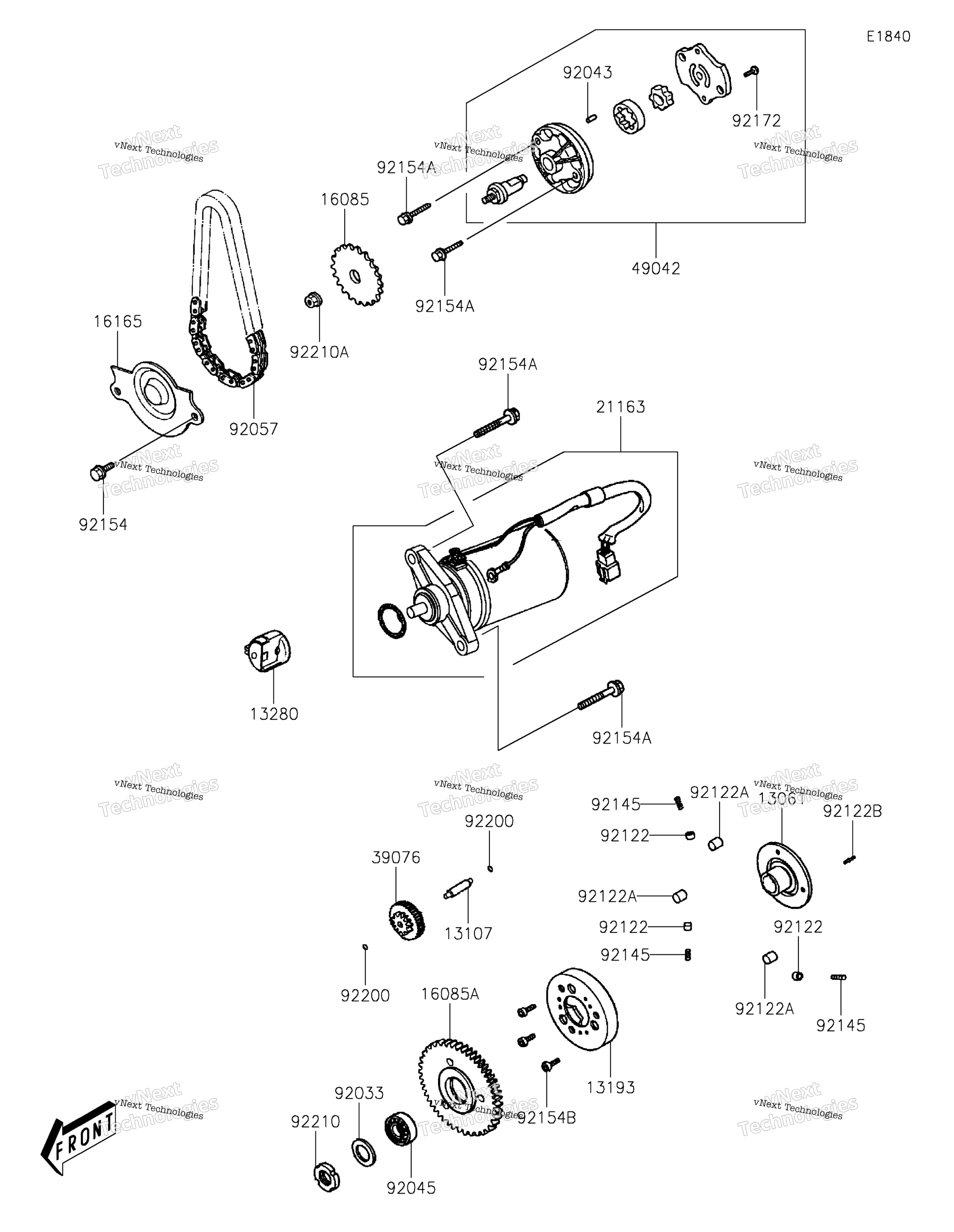 Стартер Motor 2
