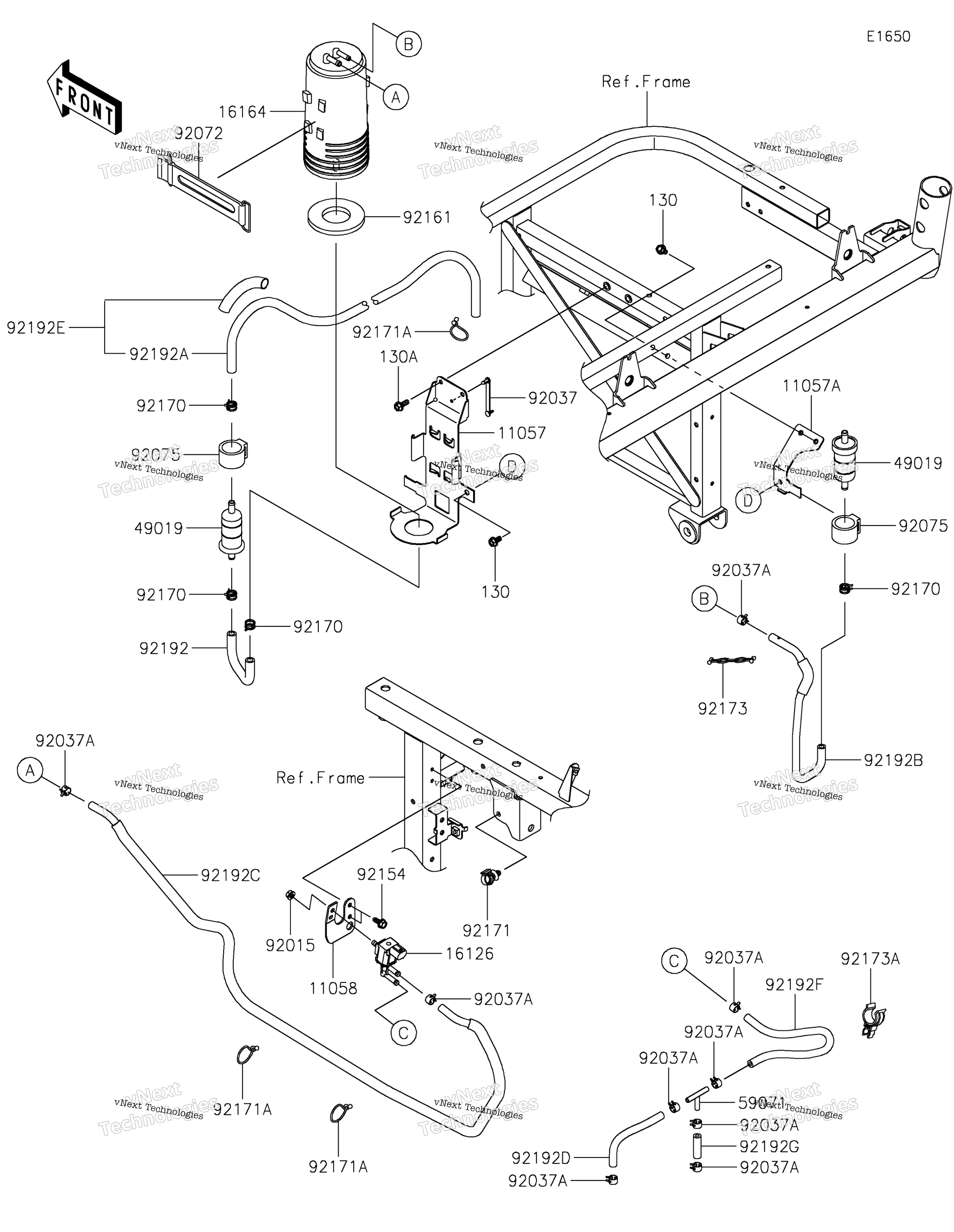 топливный Evaporative System(Ca) 2