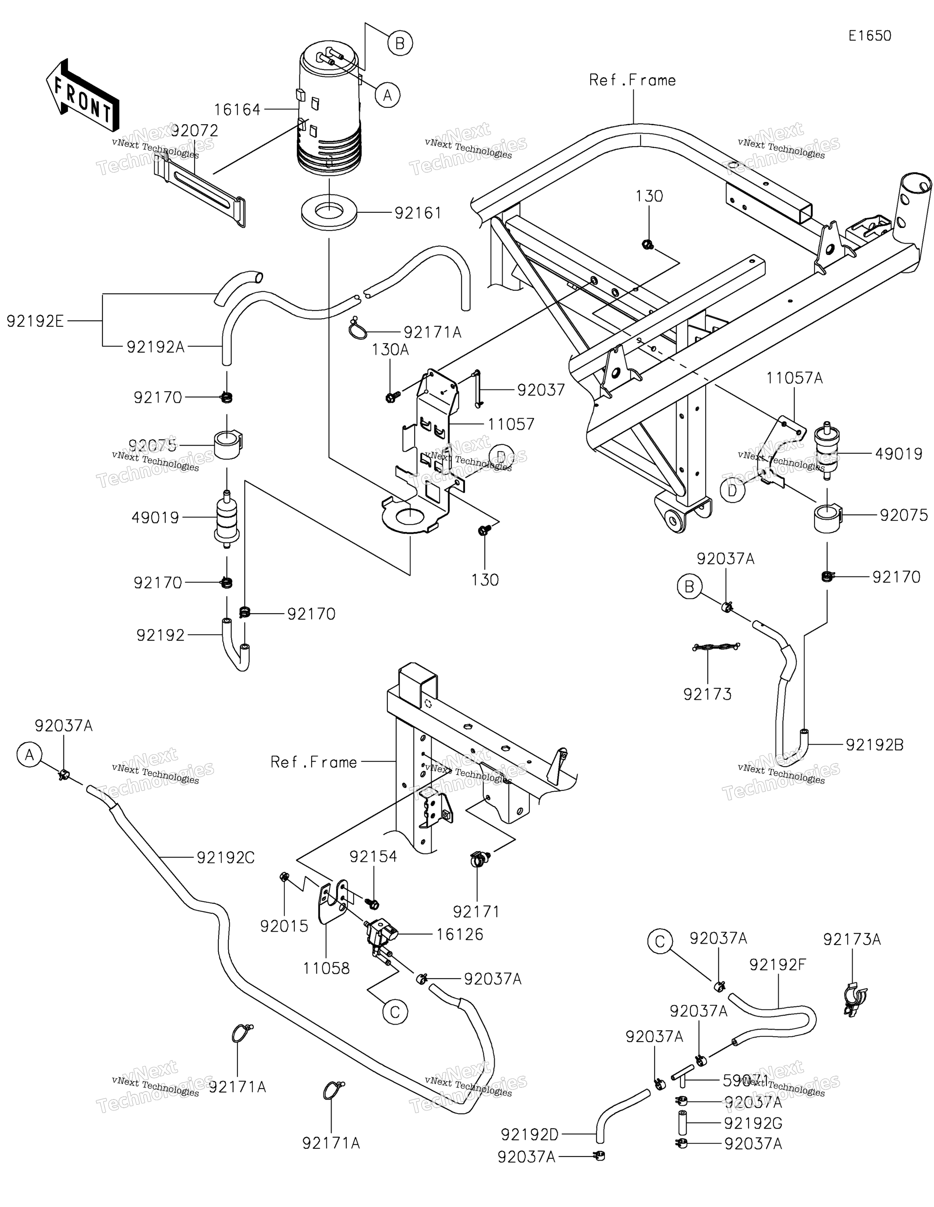 топливный Evaporative System(Ca) 2