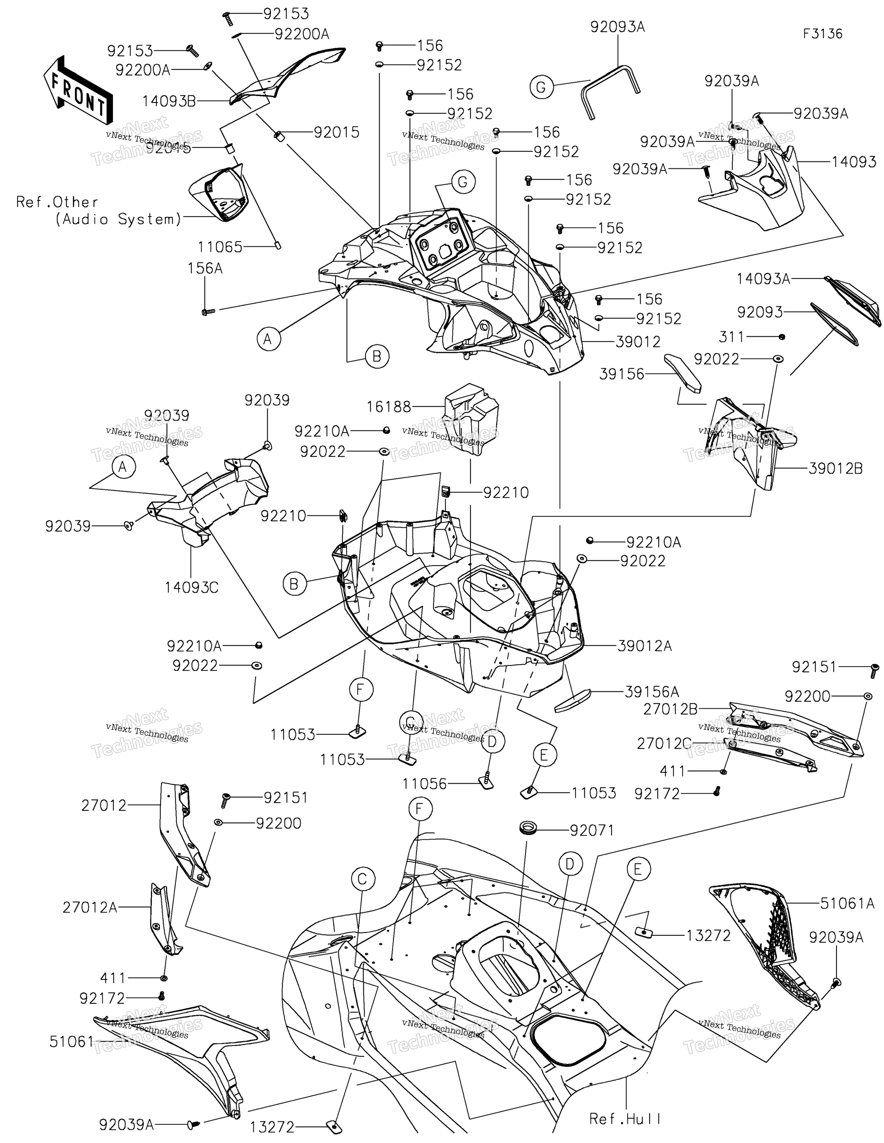 Корпус Middle Fittings