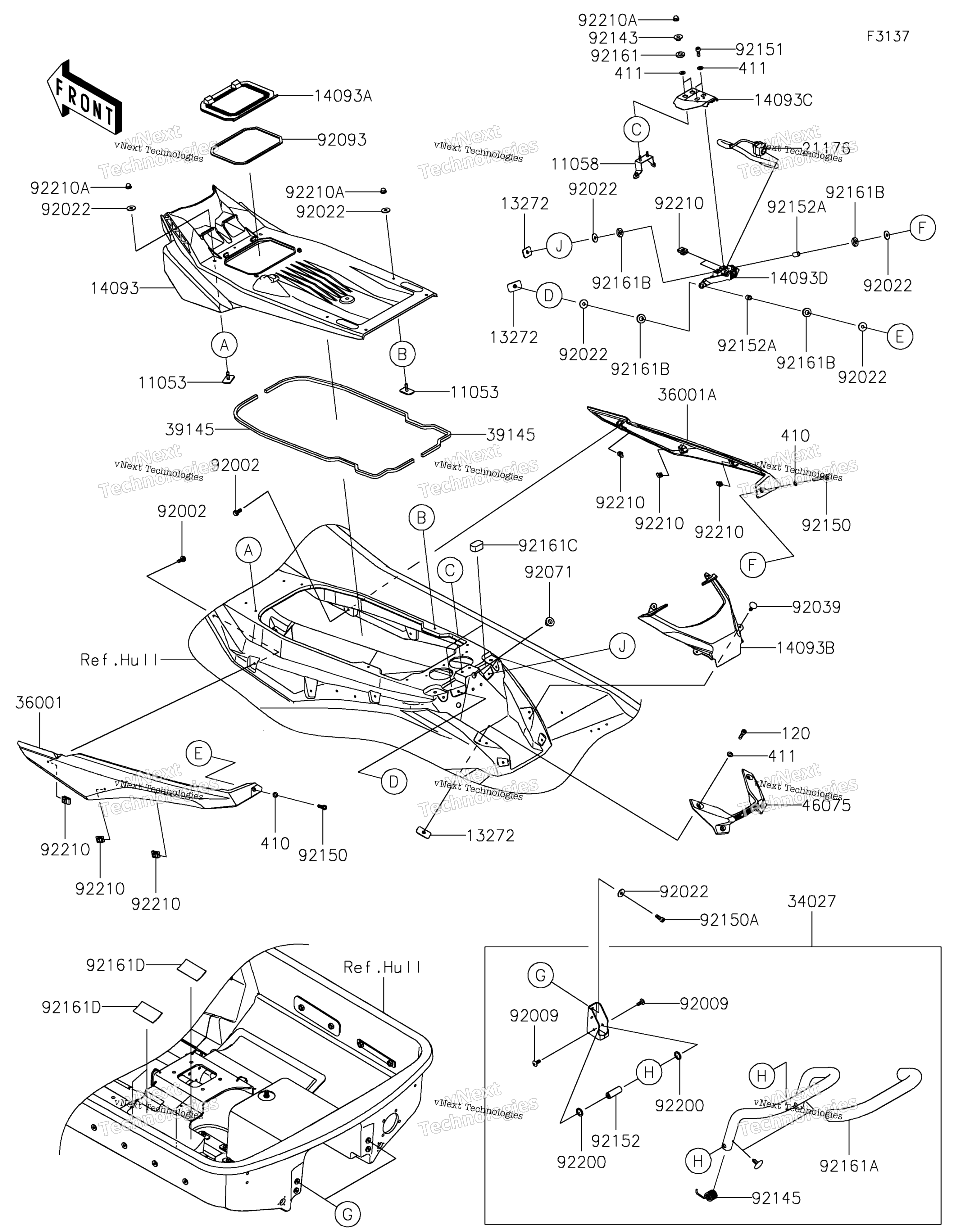 Корпус Rear Fittings