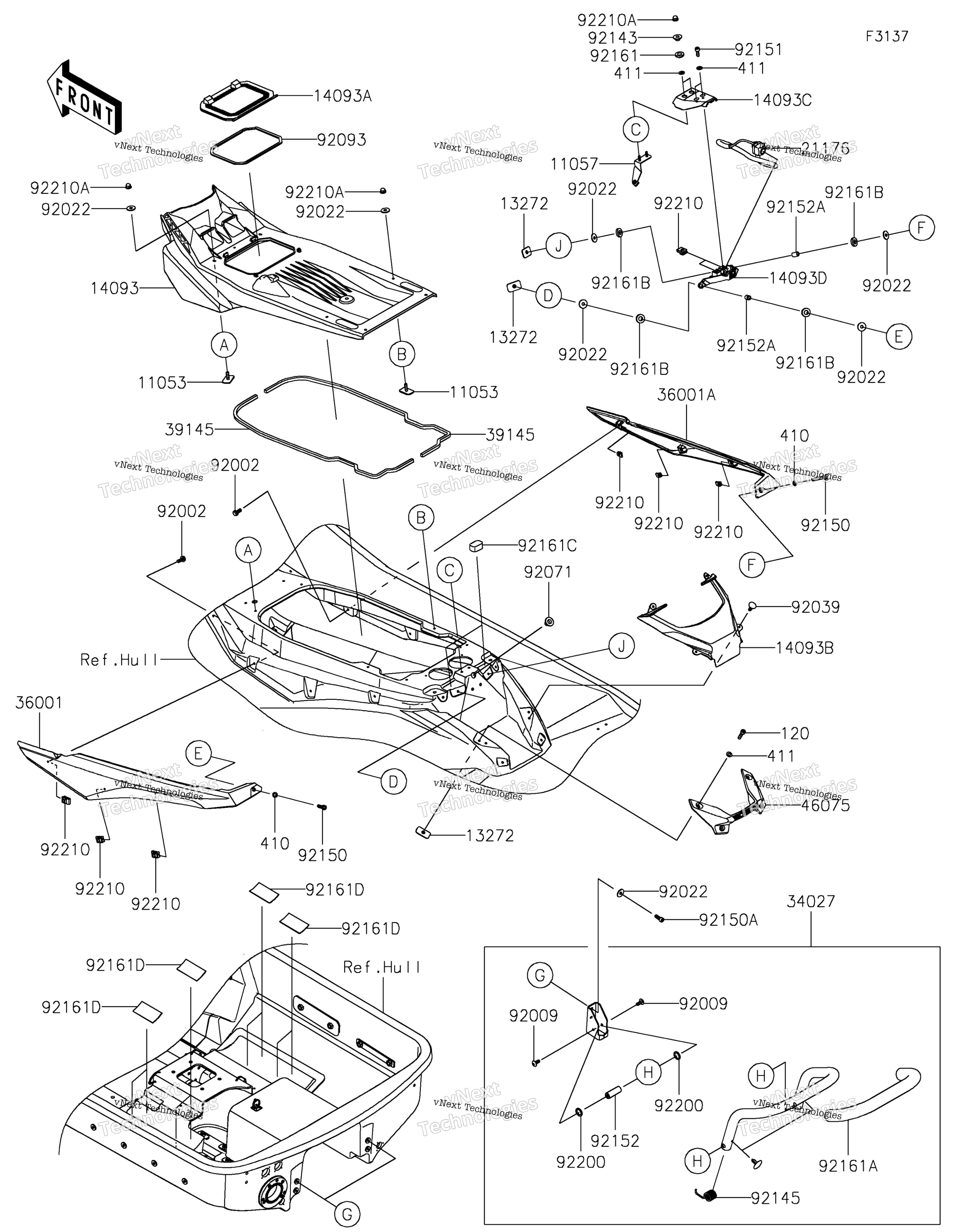 Корпус Rear Fittings