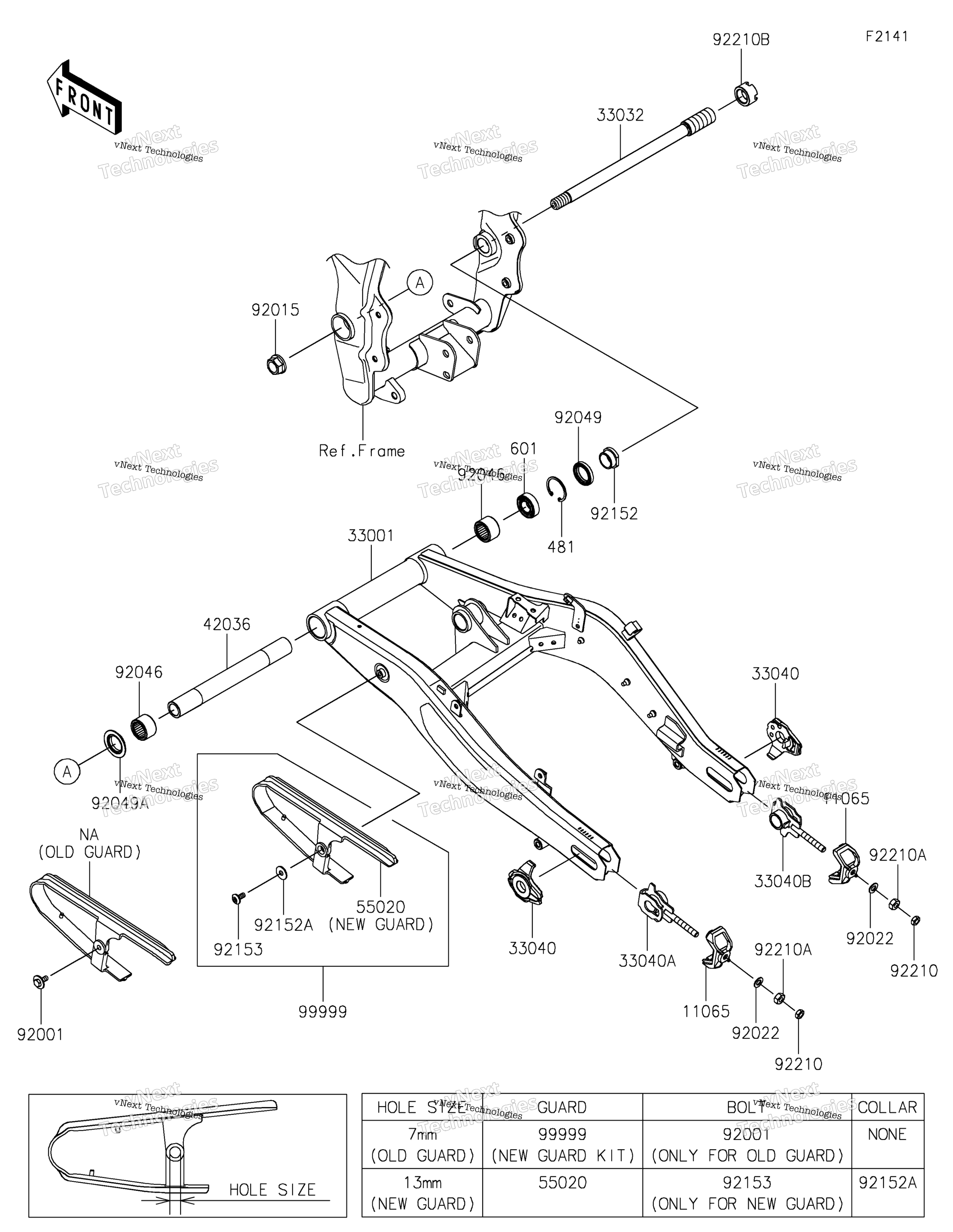 Swingarm(Ppfnn / Prfnn / Prfnl)