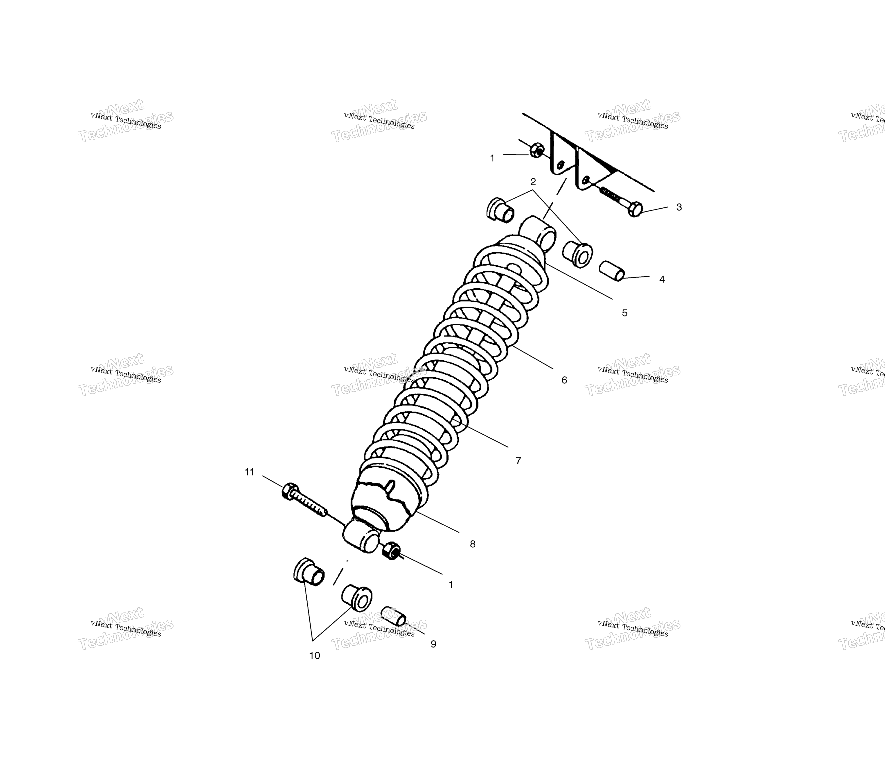 Амортизатор Mounting