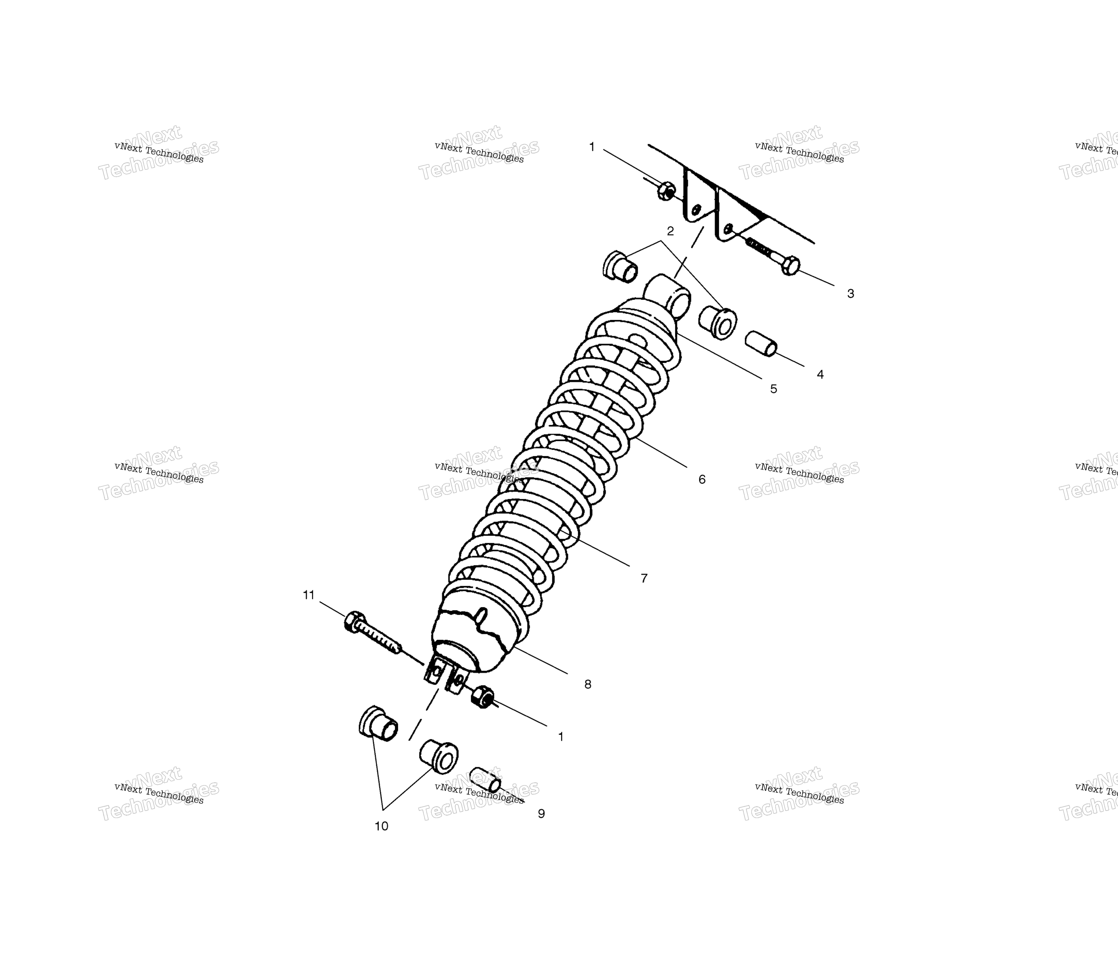 Амортизатор Mounting A00cb32aa