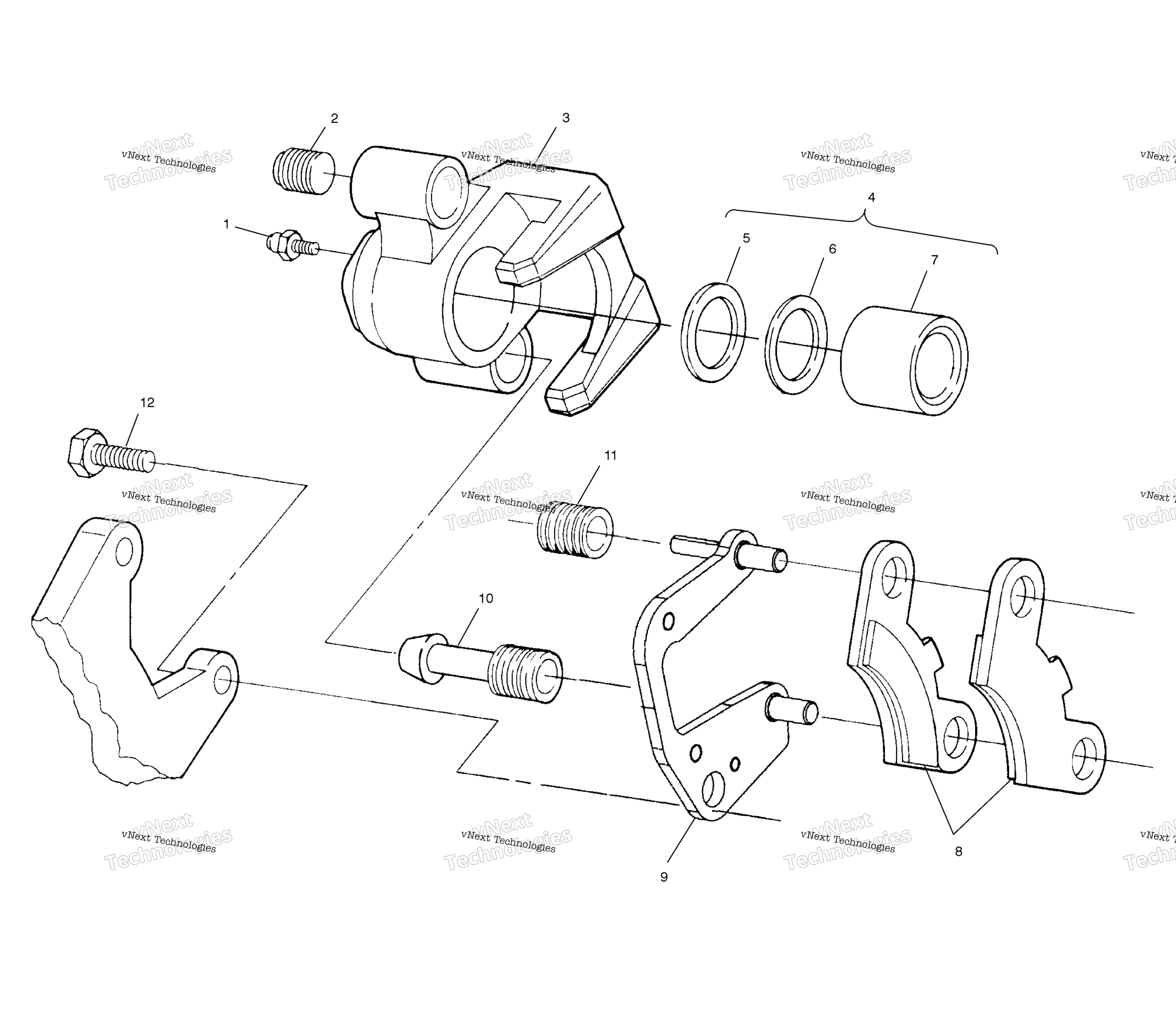 Передняя часть Brake A00cb32aa