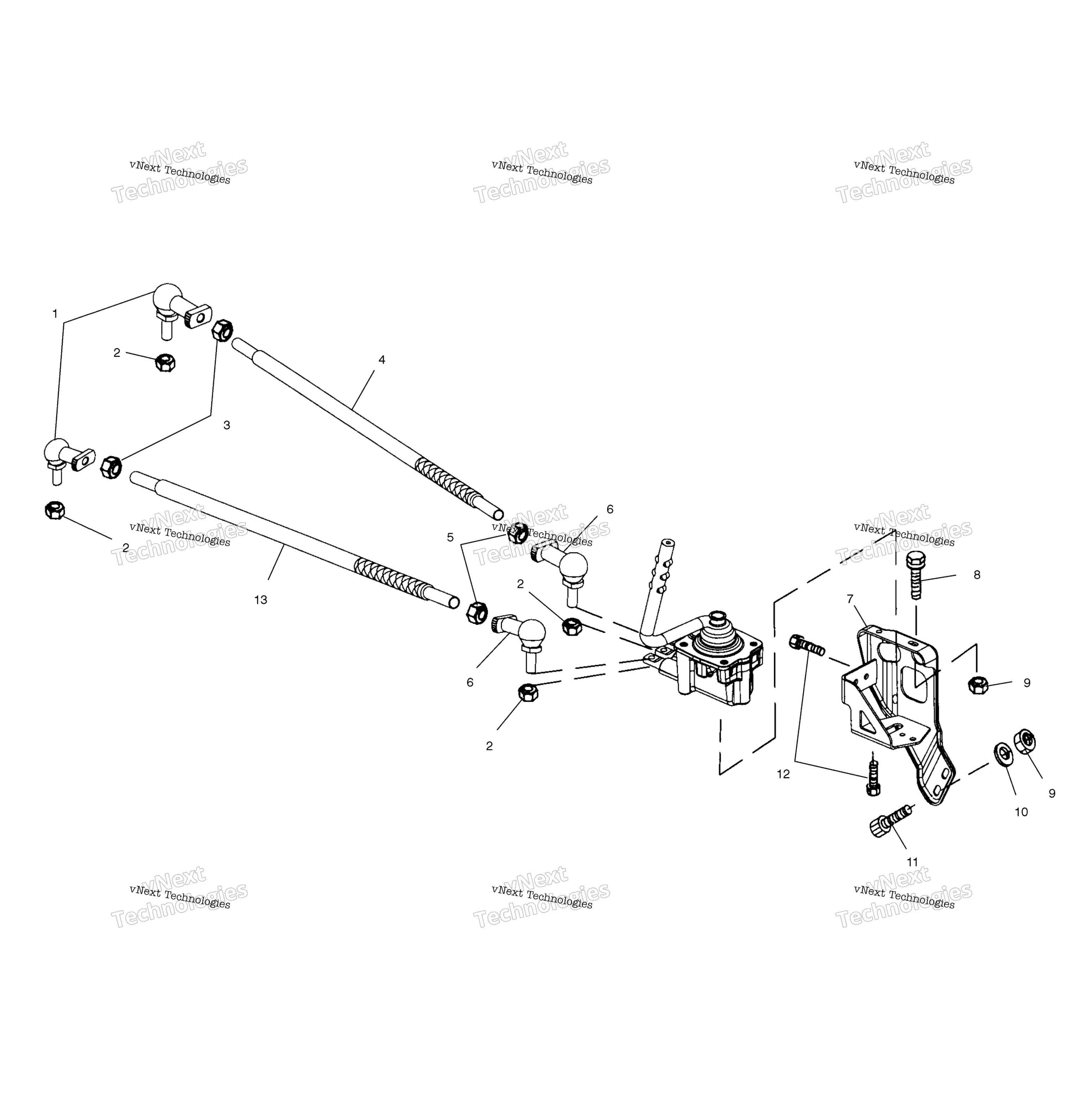 Картер редуктора Selector Mounting A00cd32aa