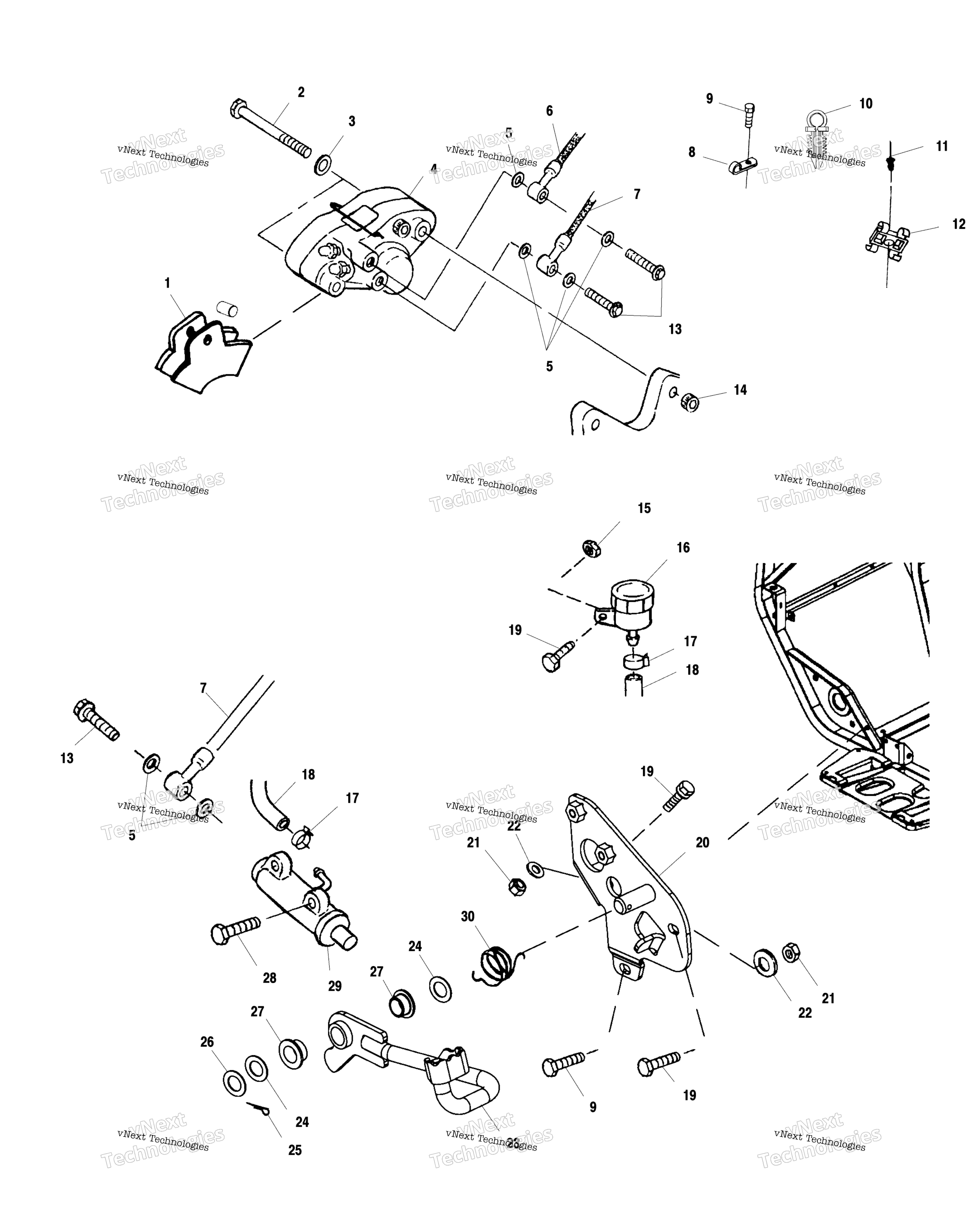 Задняя часть Brake A00cd32aa