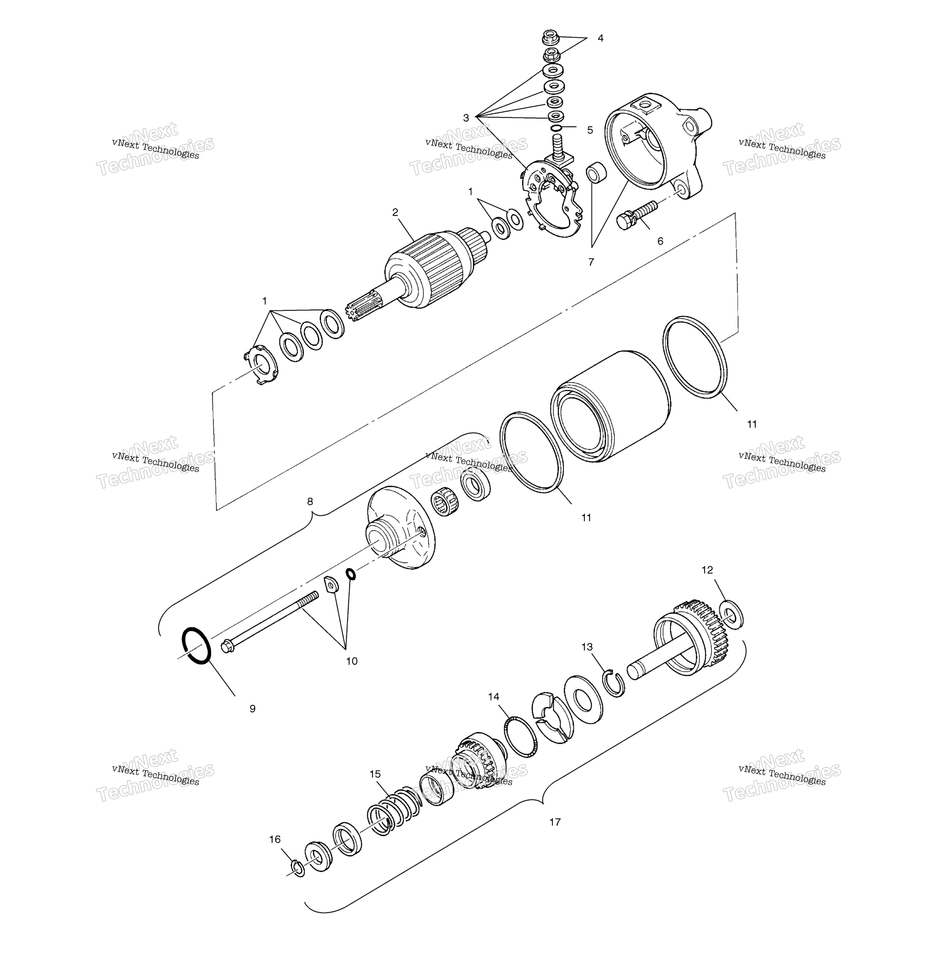 Пусковая система Motor A00cd32fb