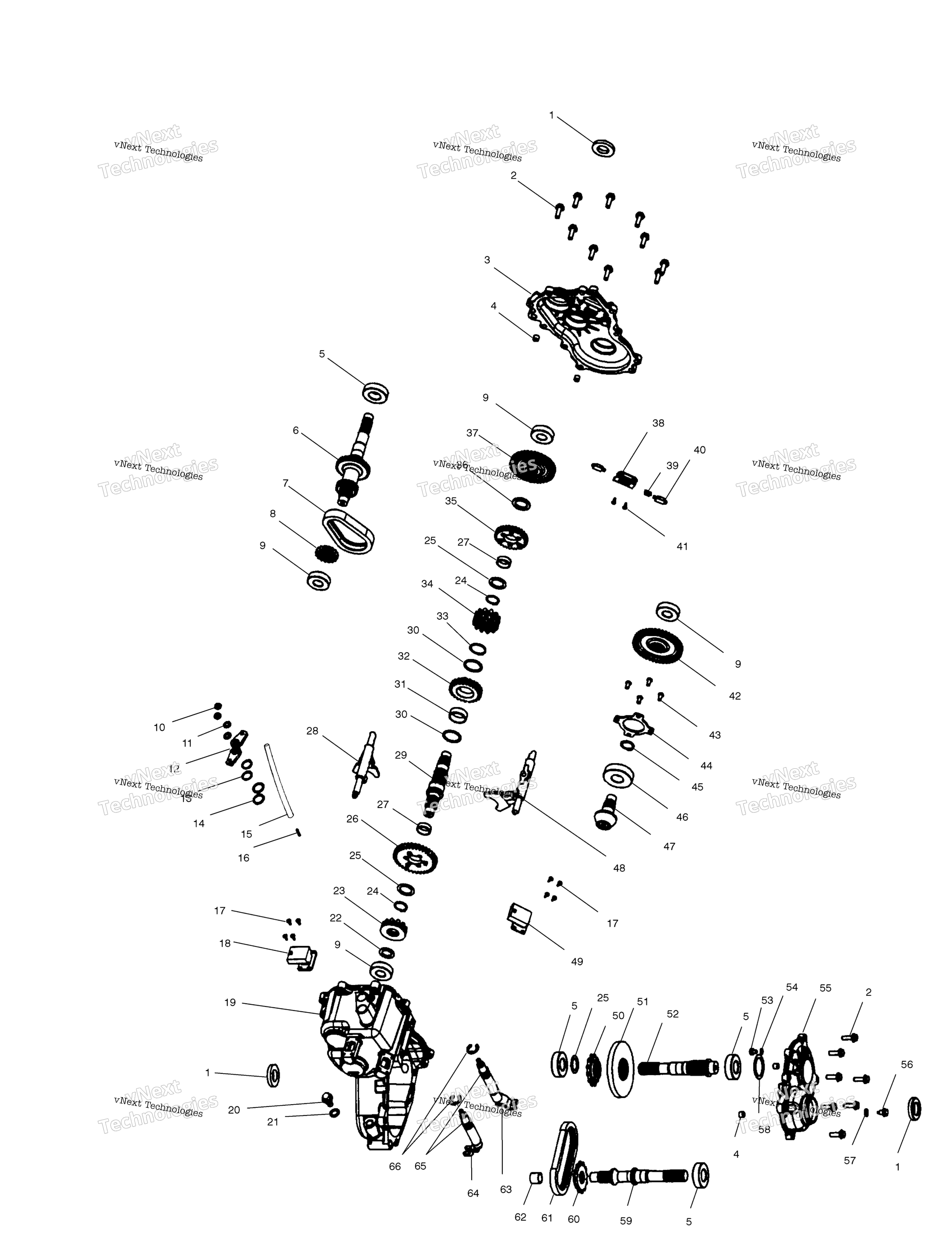 Основной Gearcase A00cd32aa