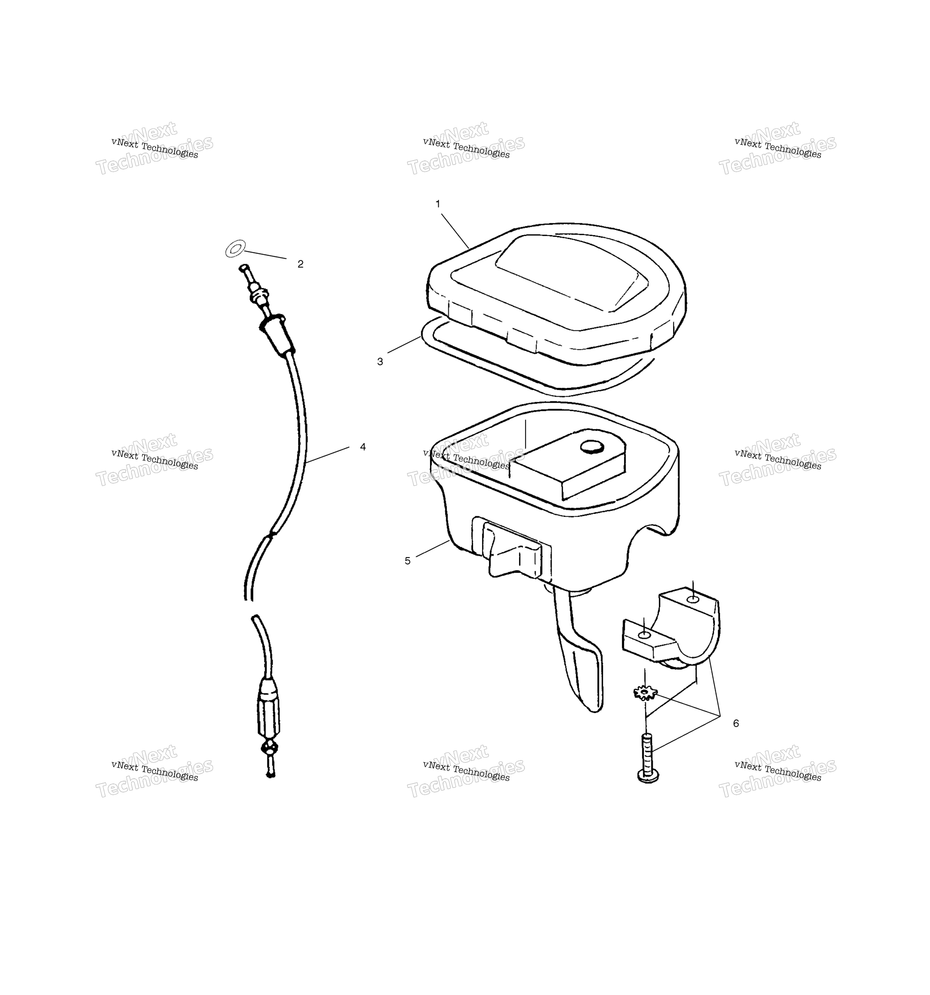 Органы управления Throttle Asm./Cable A00cd50aa