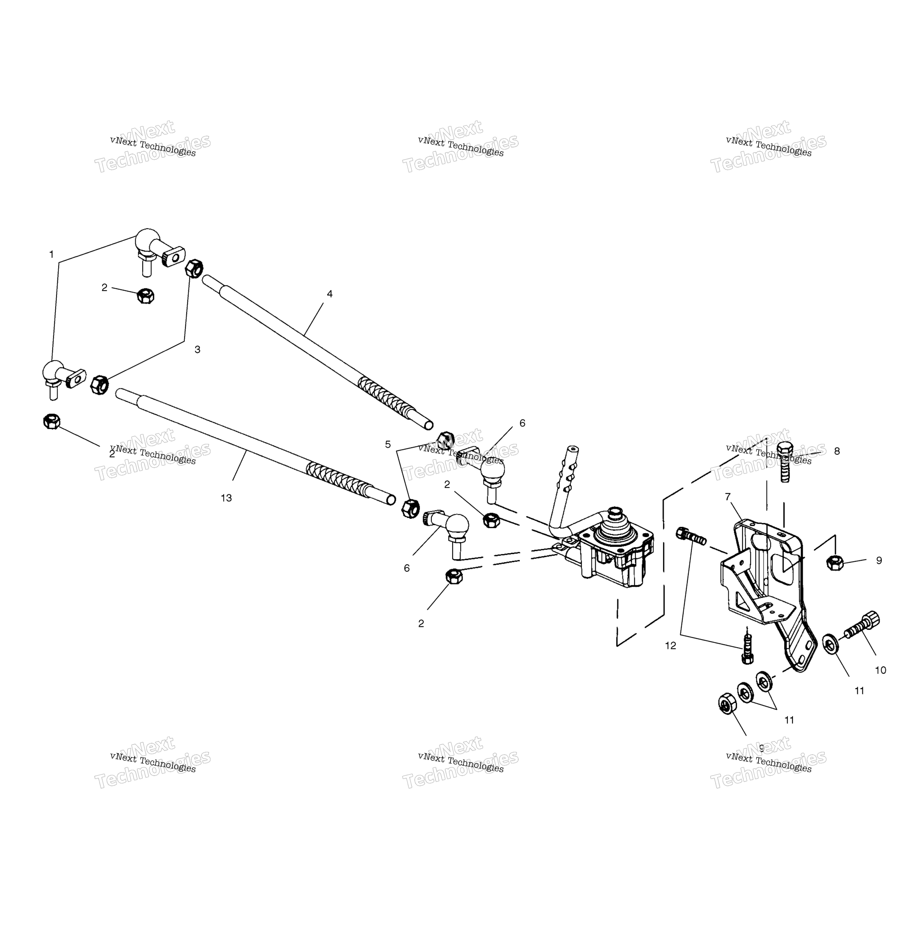 Картер редуктора Selector Mounting A00cd50fb