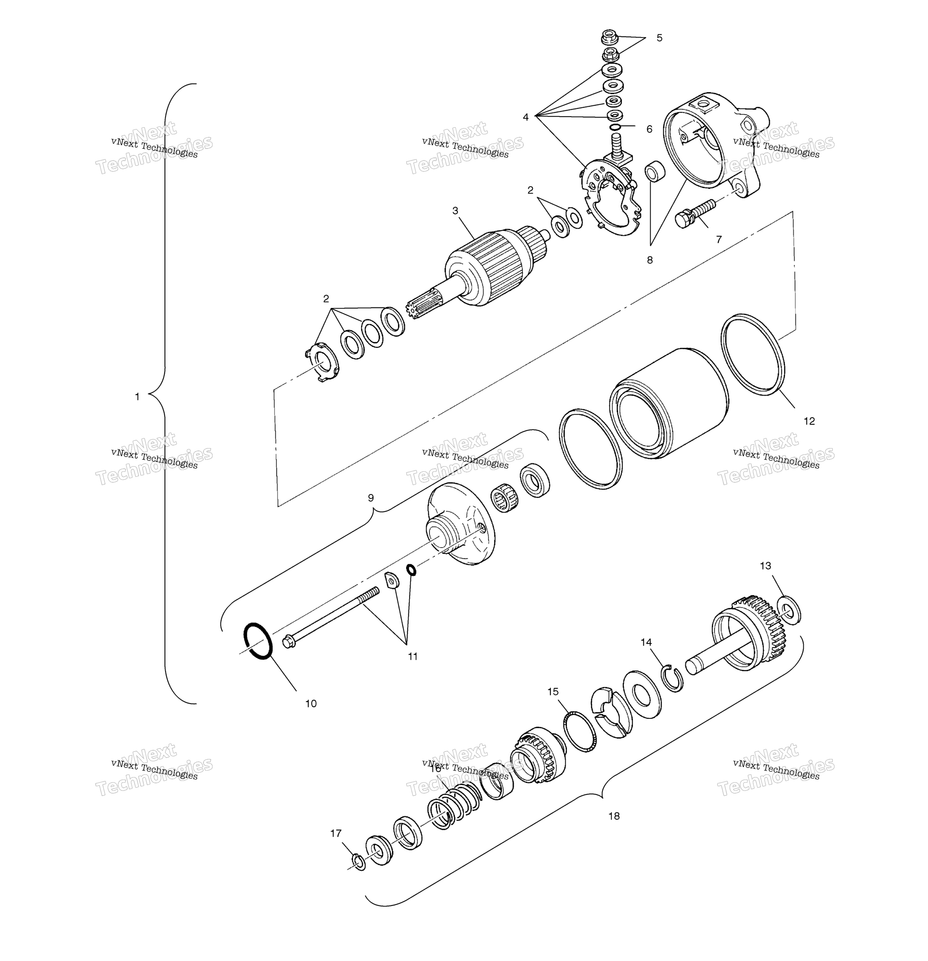 Пусковая система Motor A00cd50fb