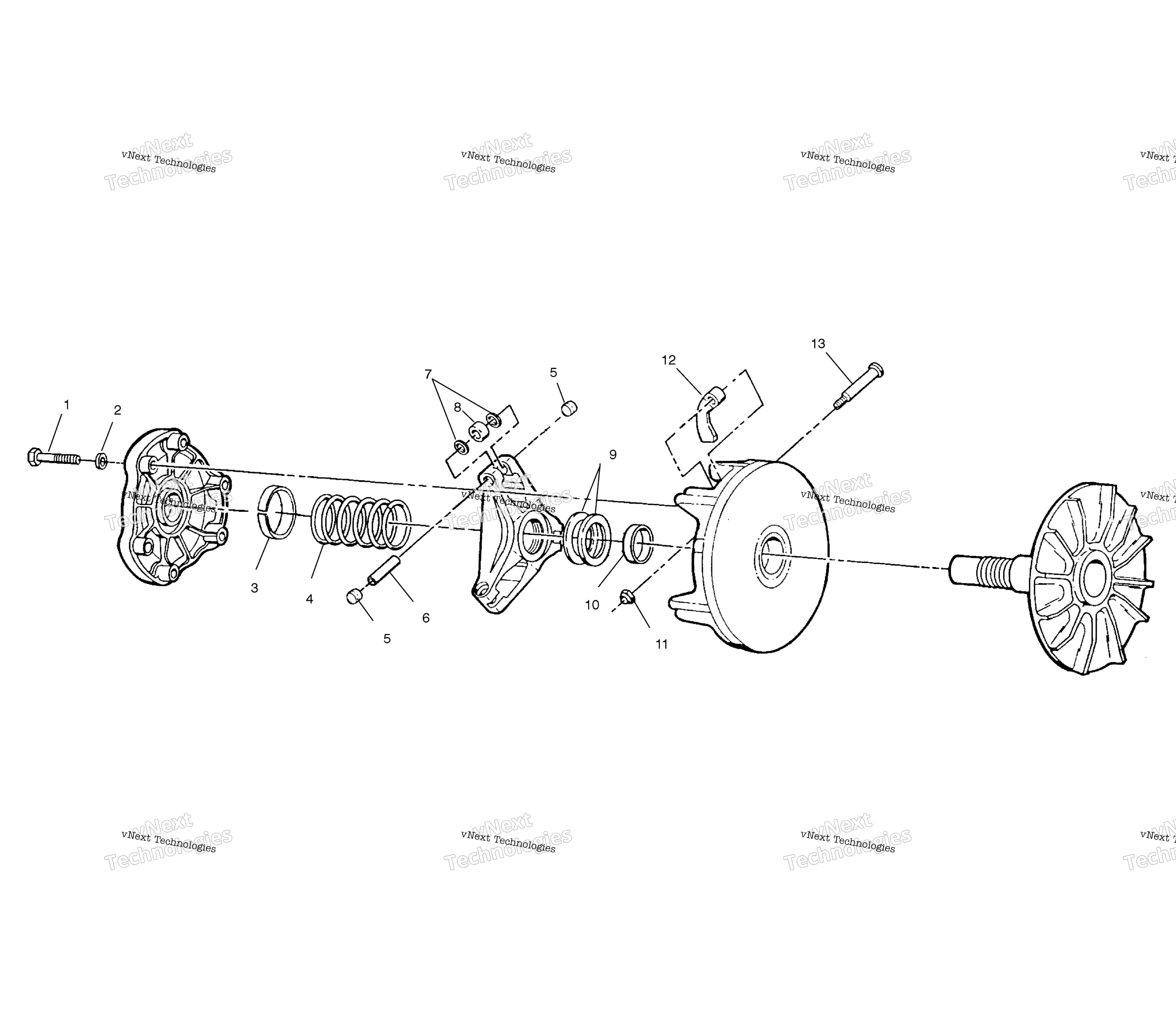 Привод Clutch A00cd50aa
