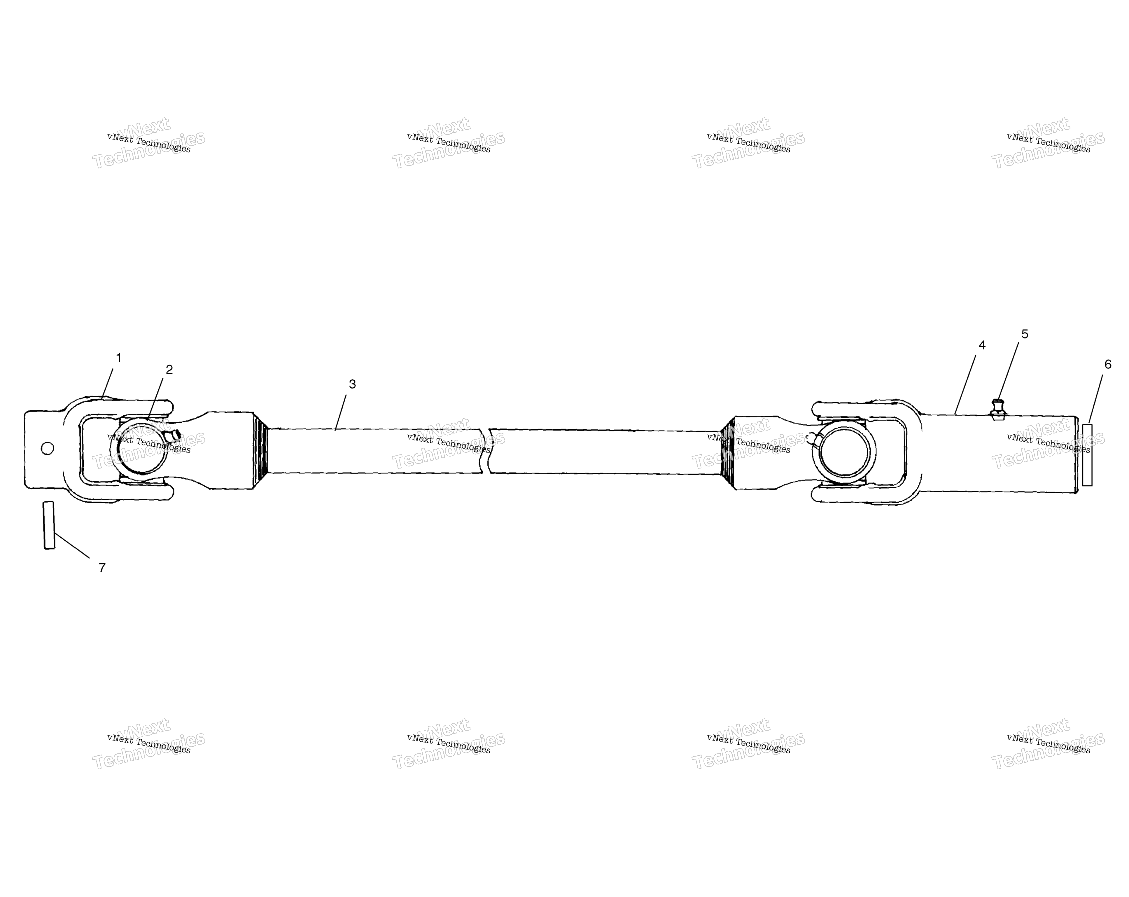 Винт Shaft A00cd50aa