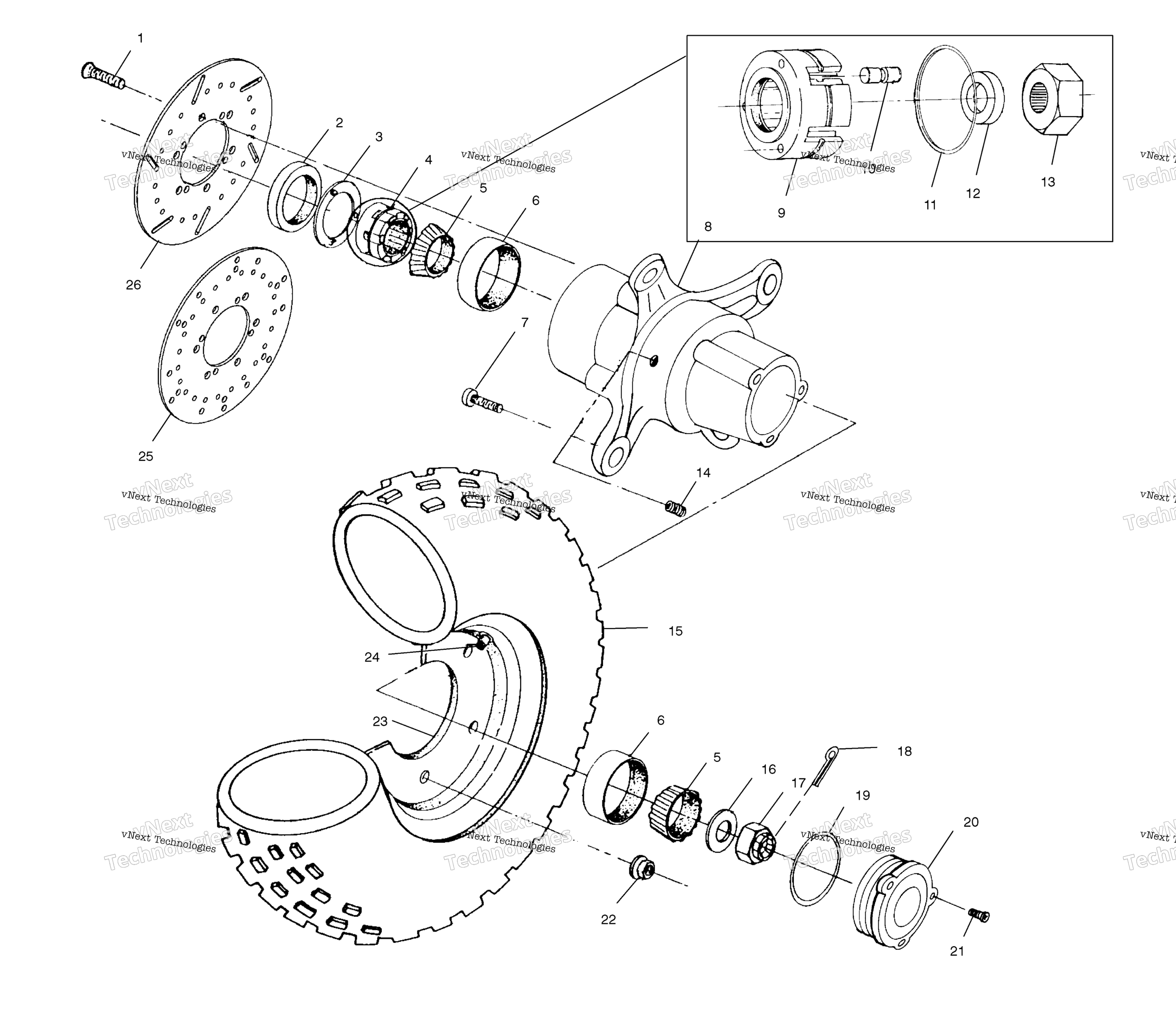 Передняя часть Wheel A00ch33ac