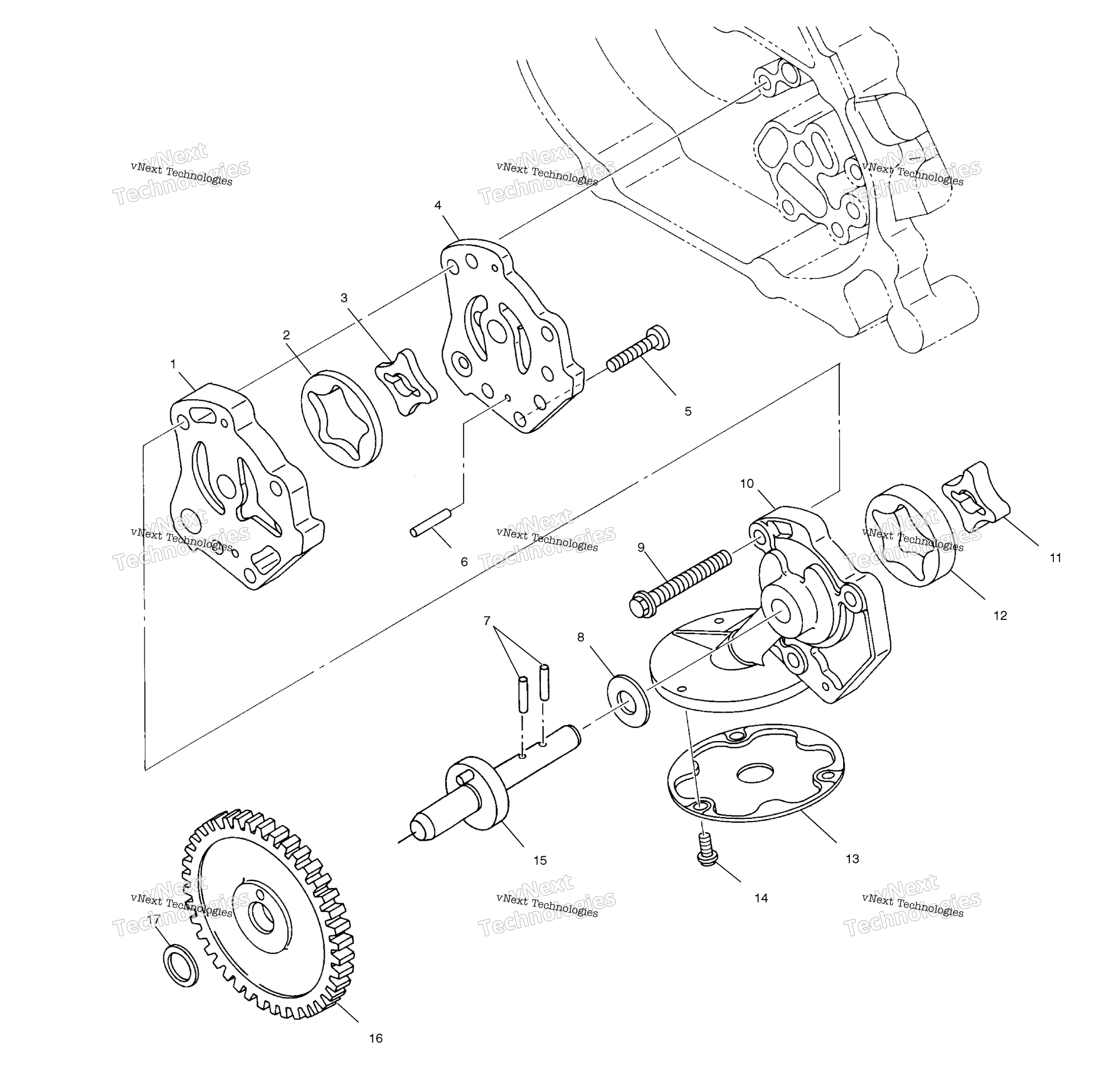 масляный Pump A00ch33ac