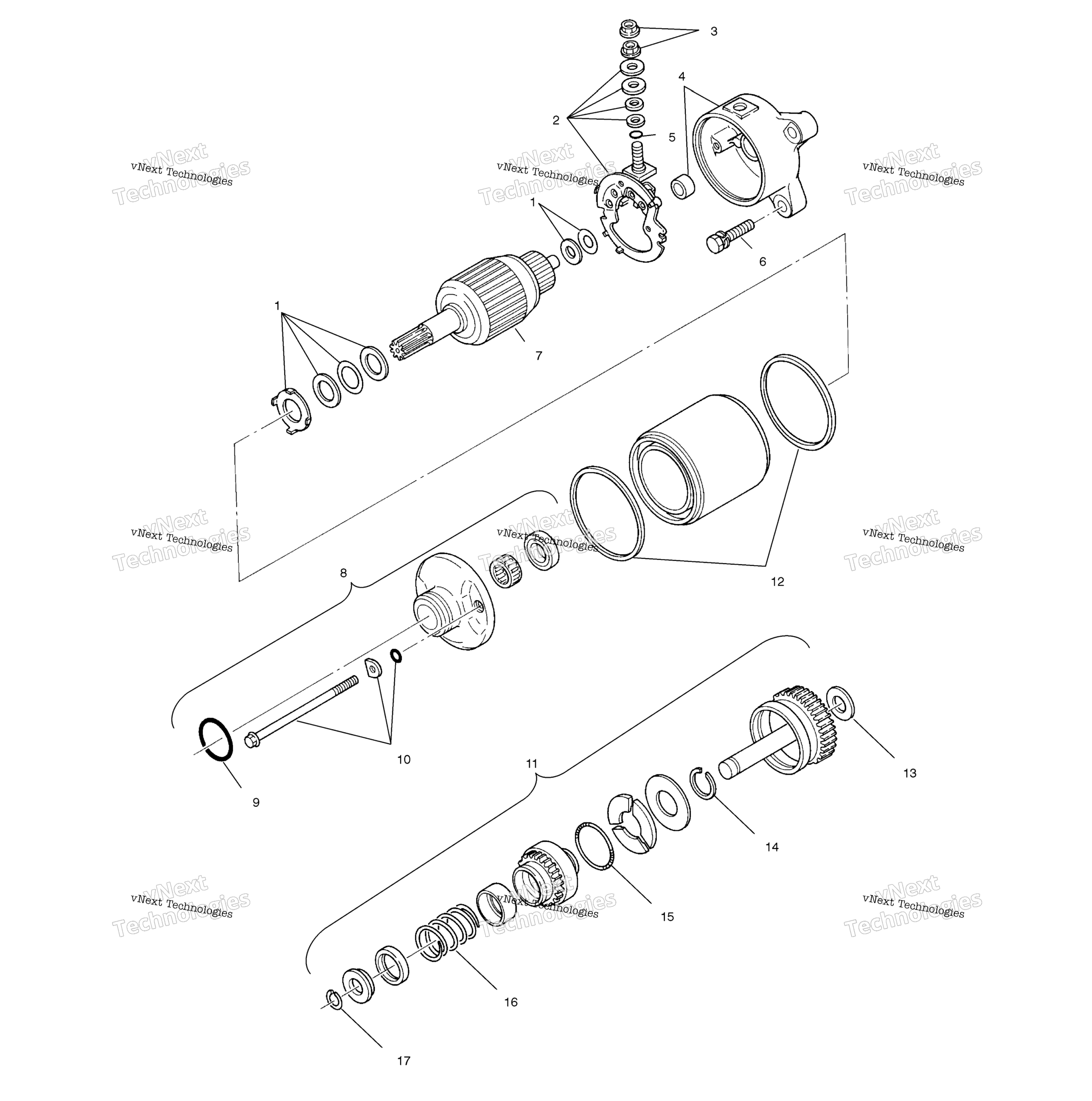 Пусковая система Motor A00ch33ac