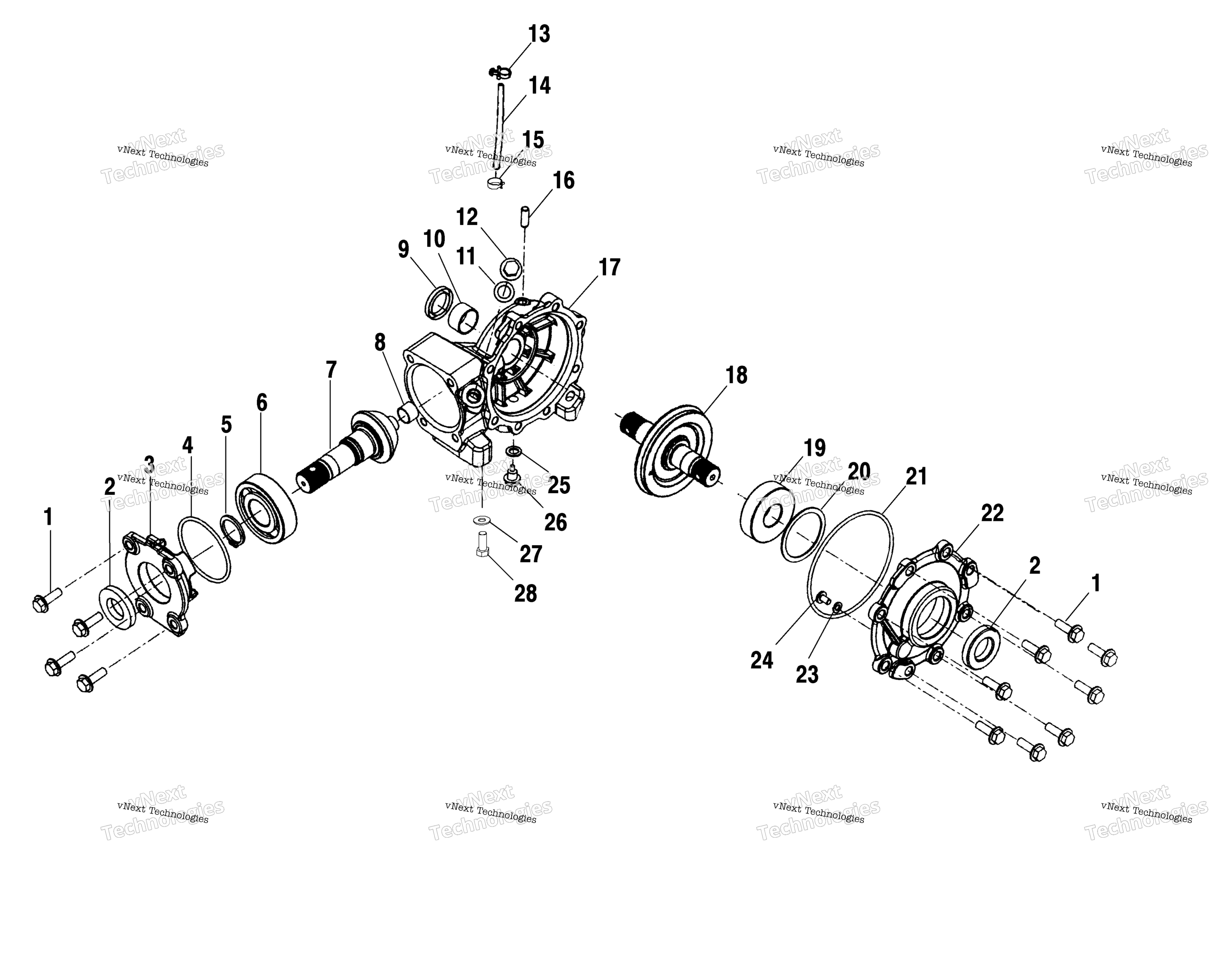 Передняя часть Housing A00ch33ac