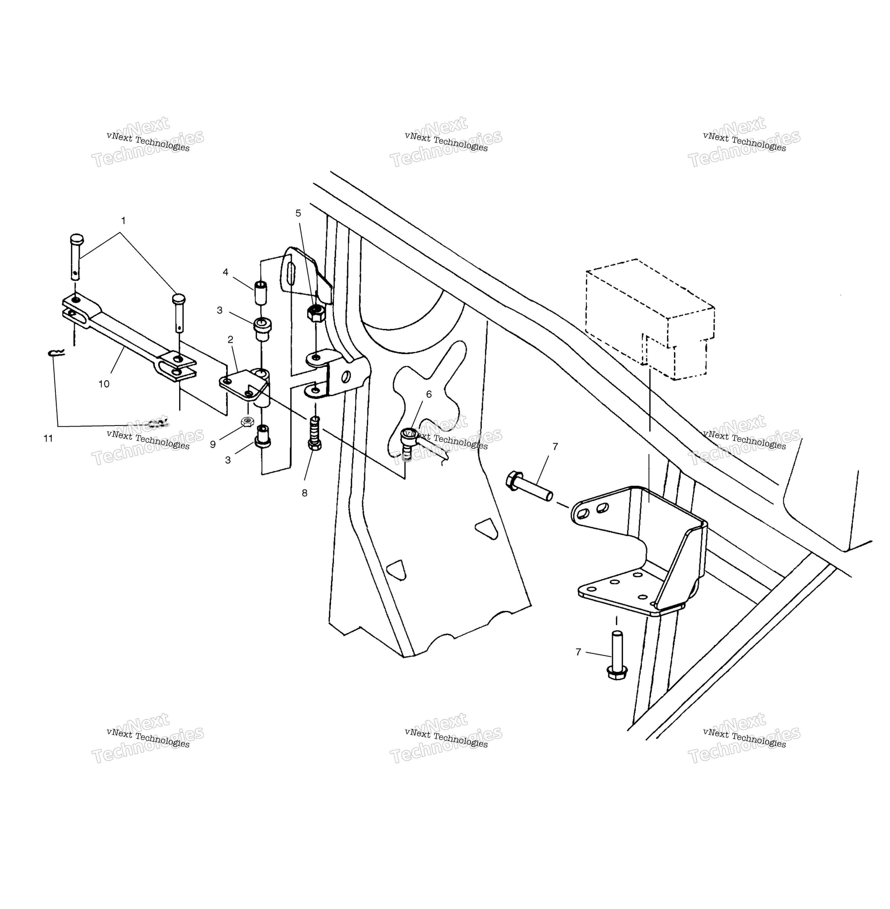 Рама Mounting A00ch50aa