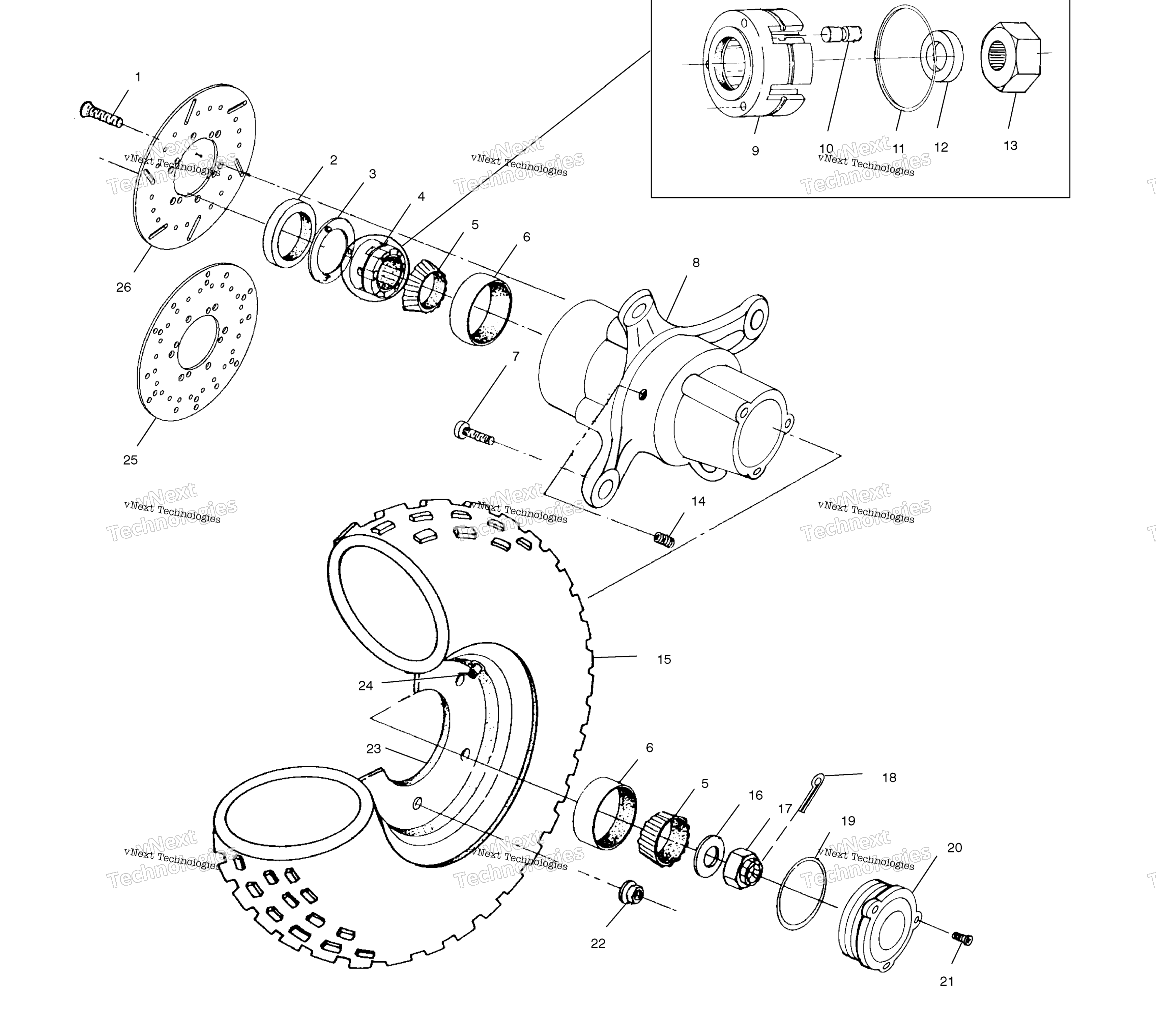 Передняя часть Wheel A00ch50aa