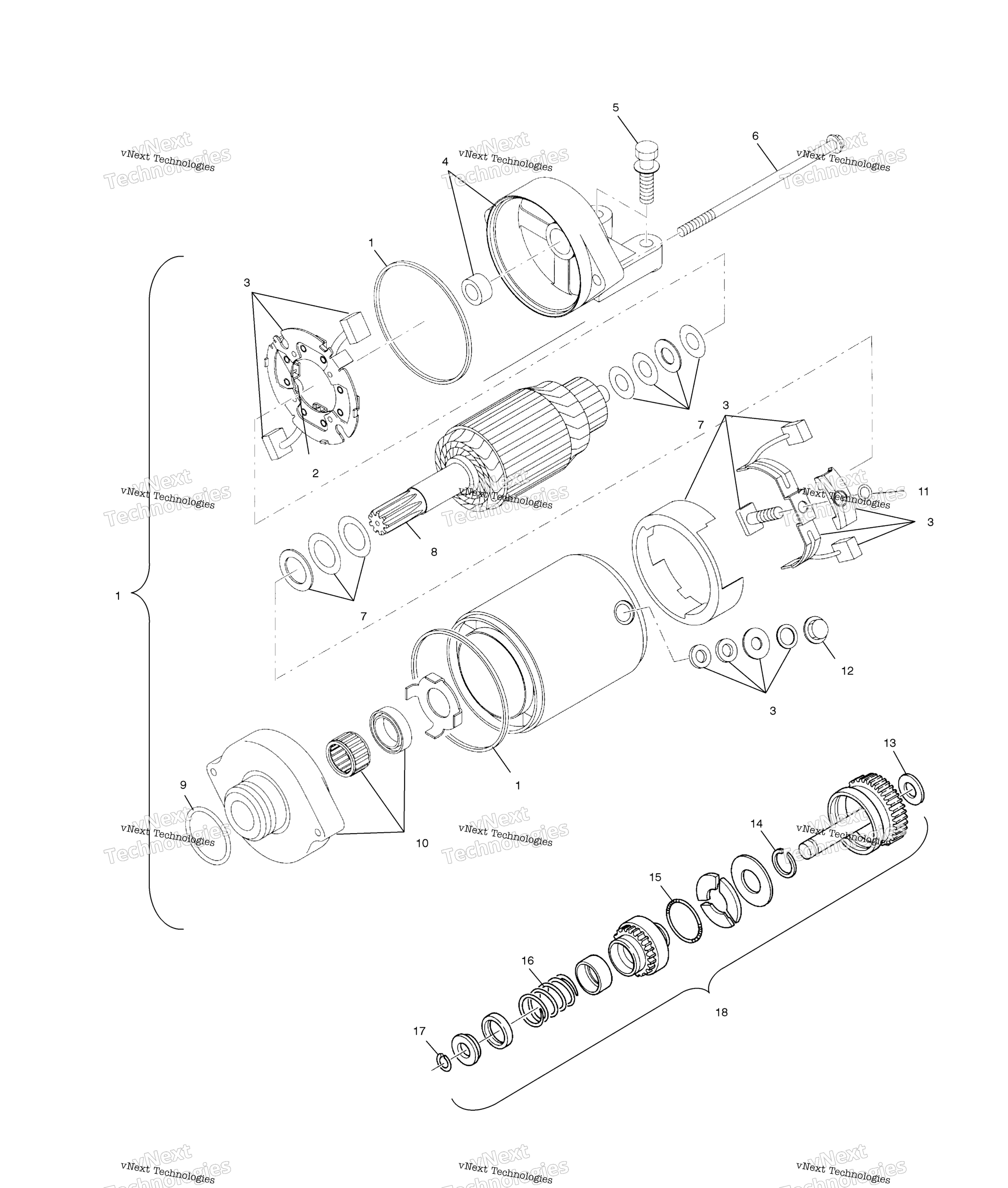 Пусковая система Motor A00ck42aa