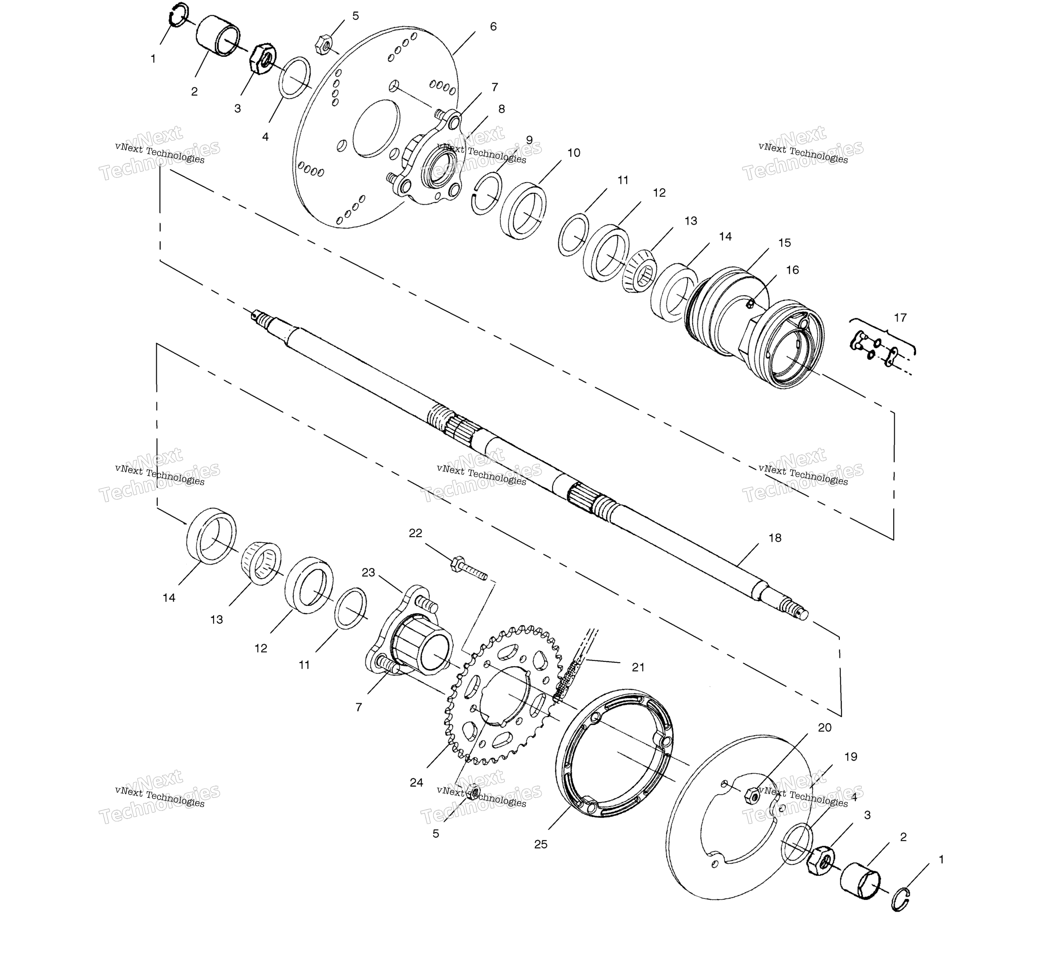 Задняя часть Housing A01ba50aa
