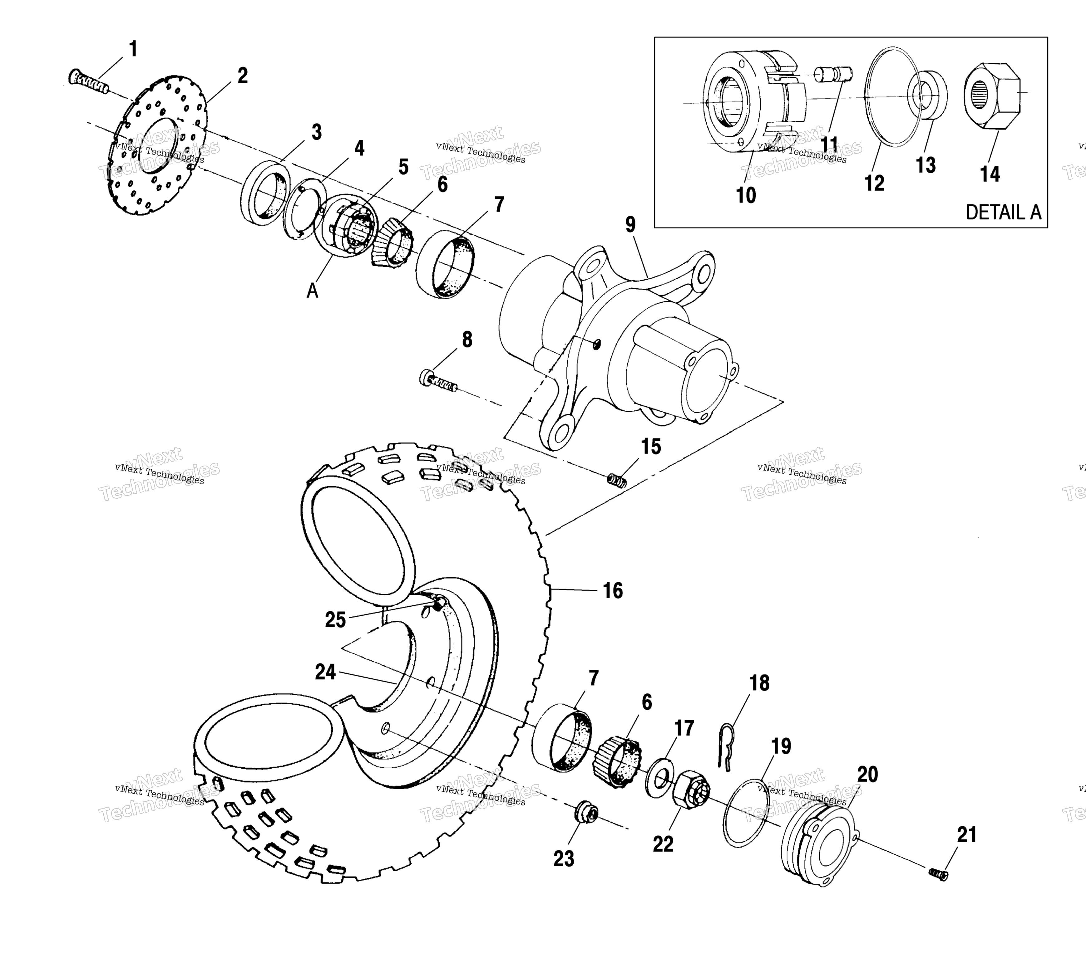 Передняя часть Wheel A01bg50aa