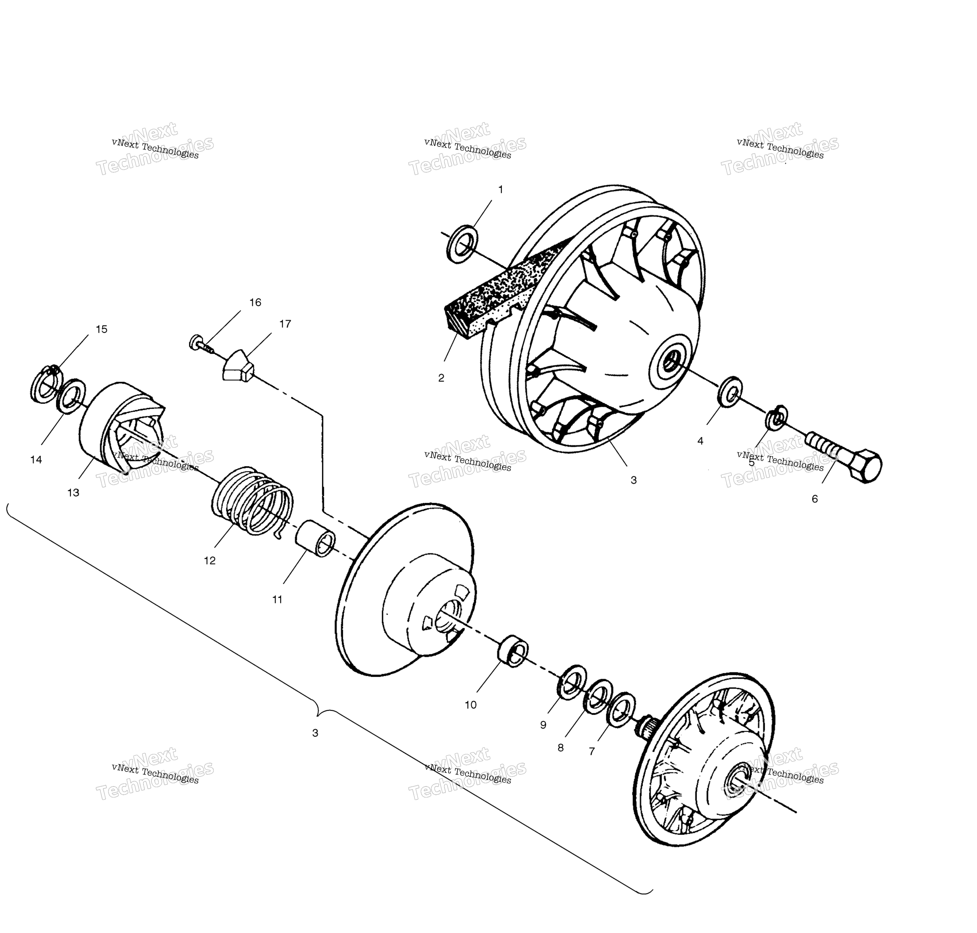 Ведомый Clutch A01cb32aa