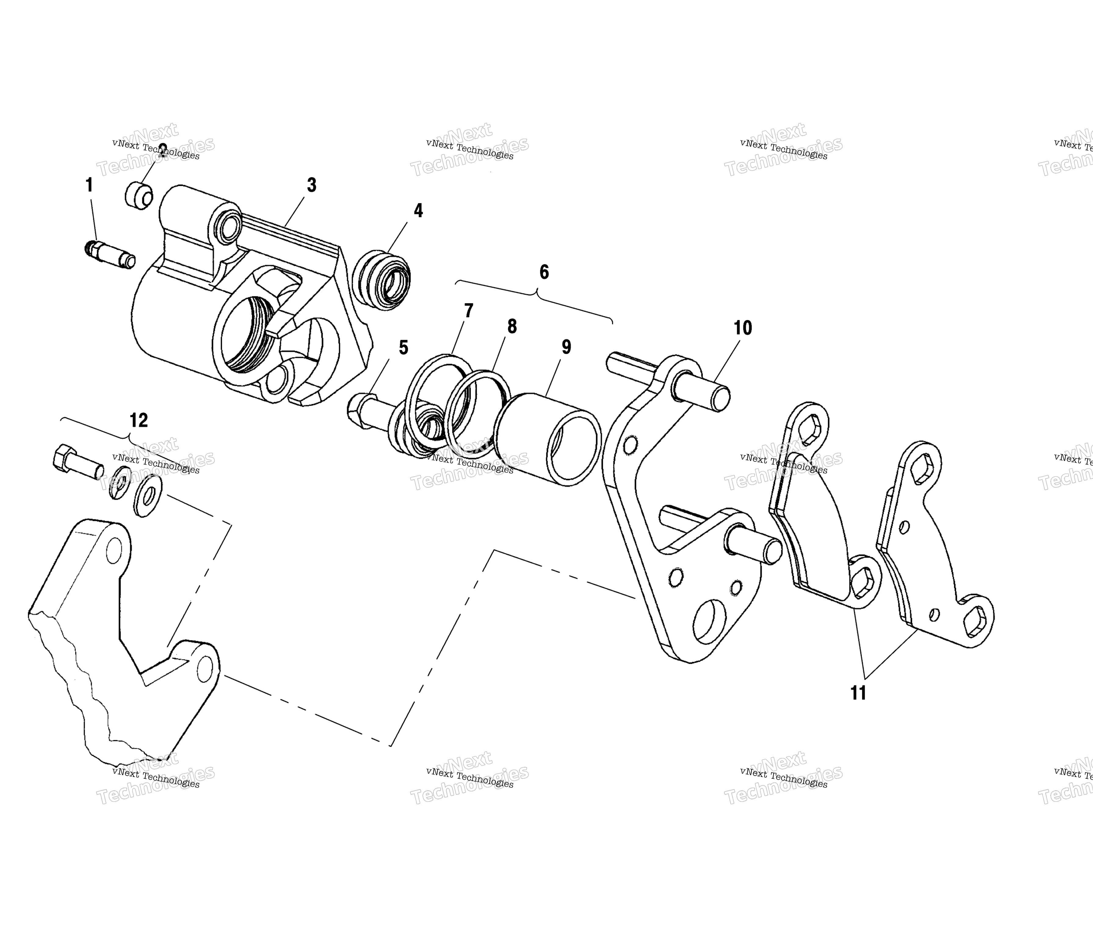Передняя часть Brake A01cb32aa