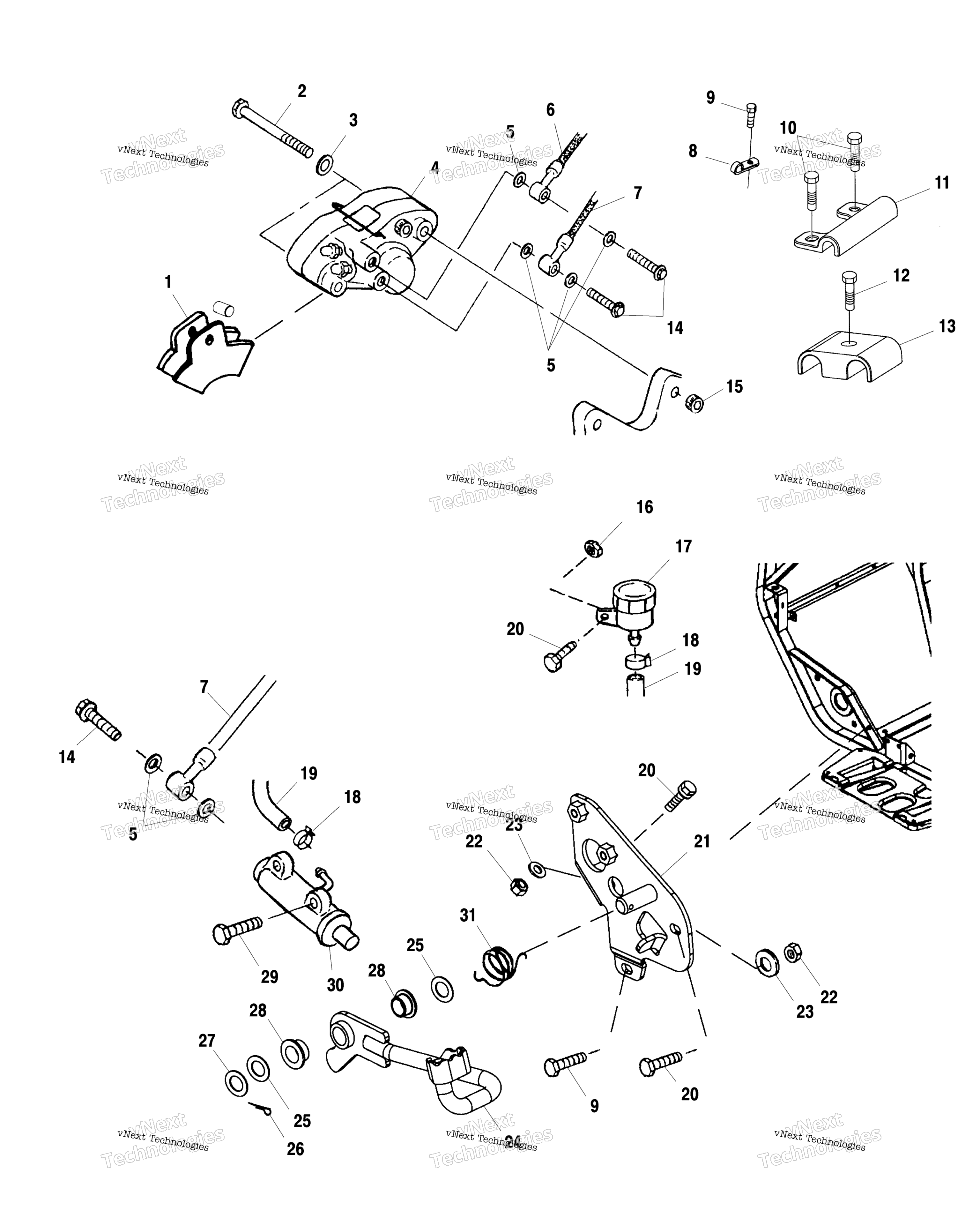 Задняя часть Brake A01cb32aa