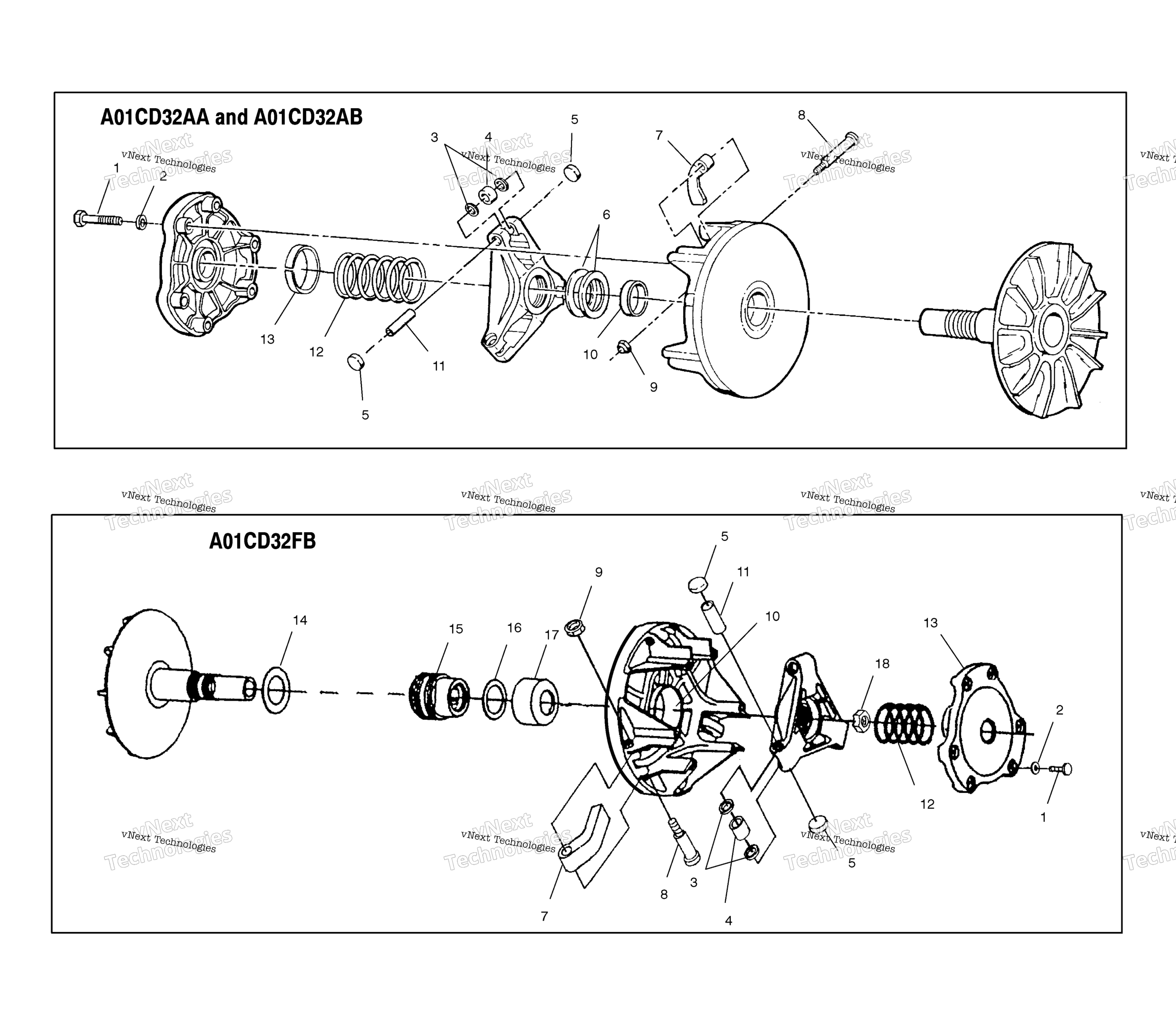 Привод Clutch A00cd32aa