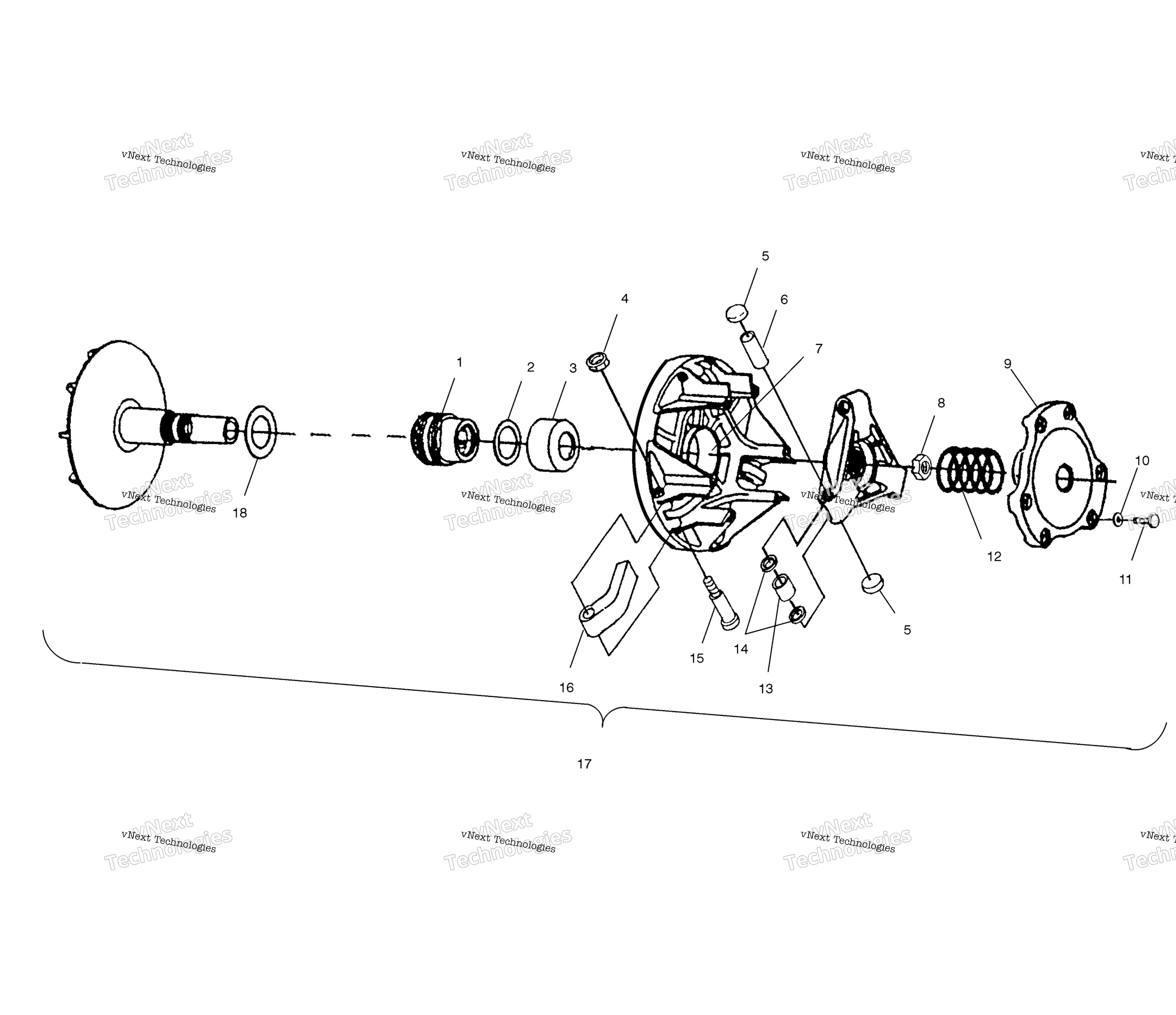 Привод Clutch