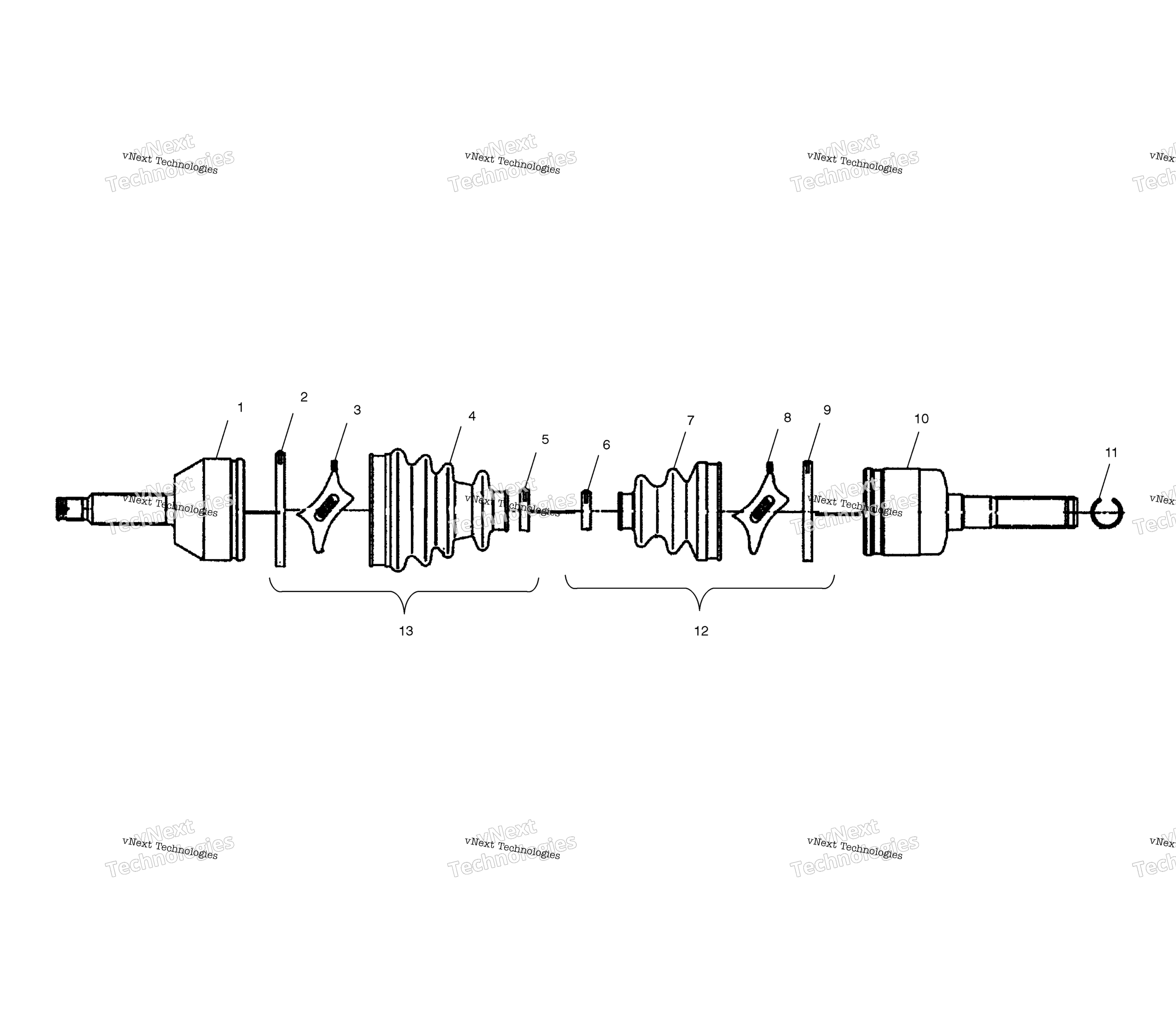 Привод Shaft A01cd50fb