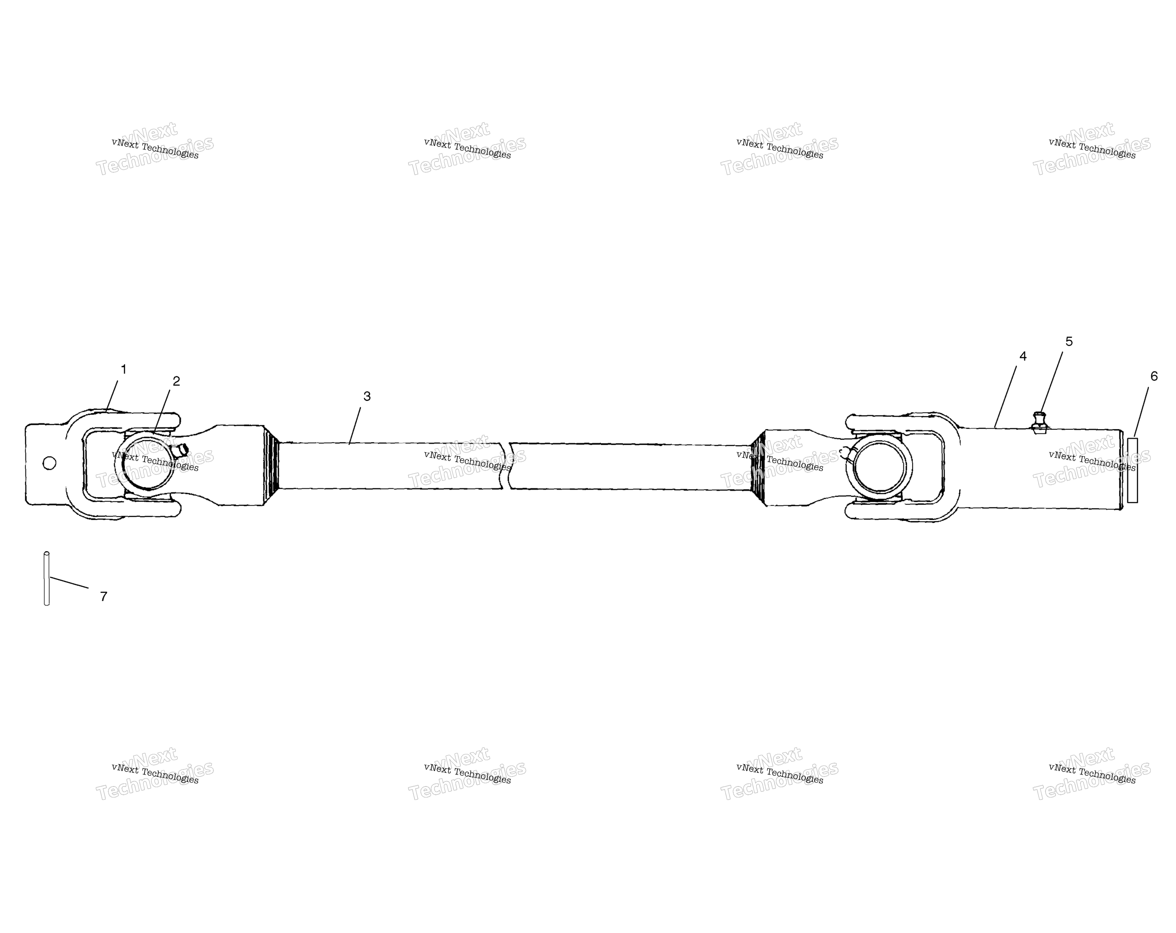 Винт Shaft A01ch42aa