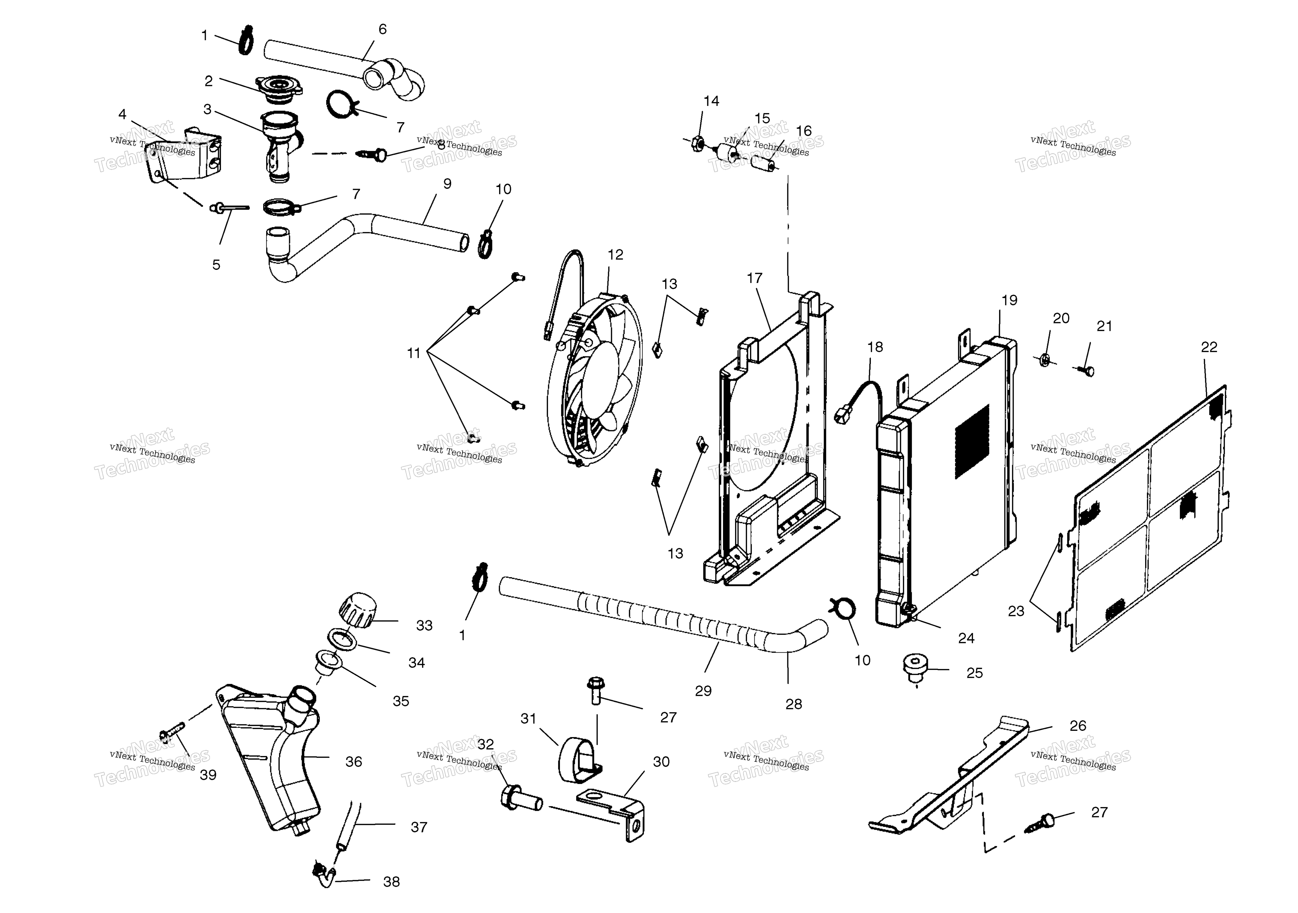 Система охлаждения System A01ck42aa
