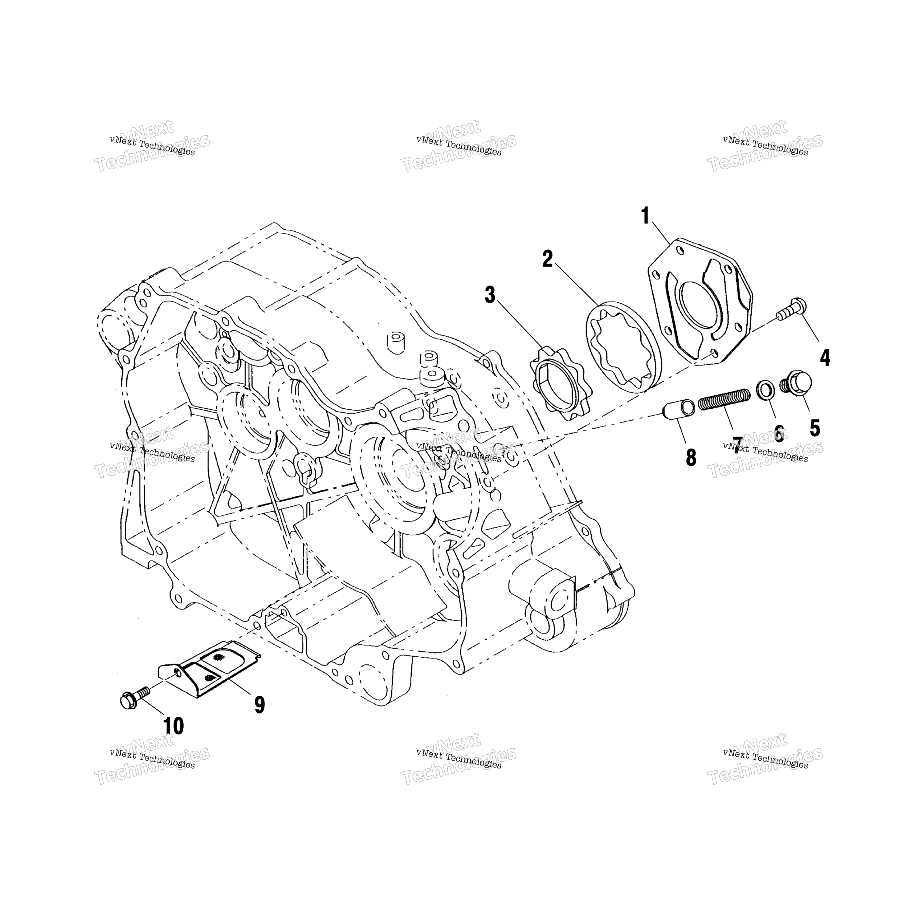 масляный Pump A01ck42aa