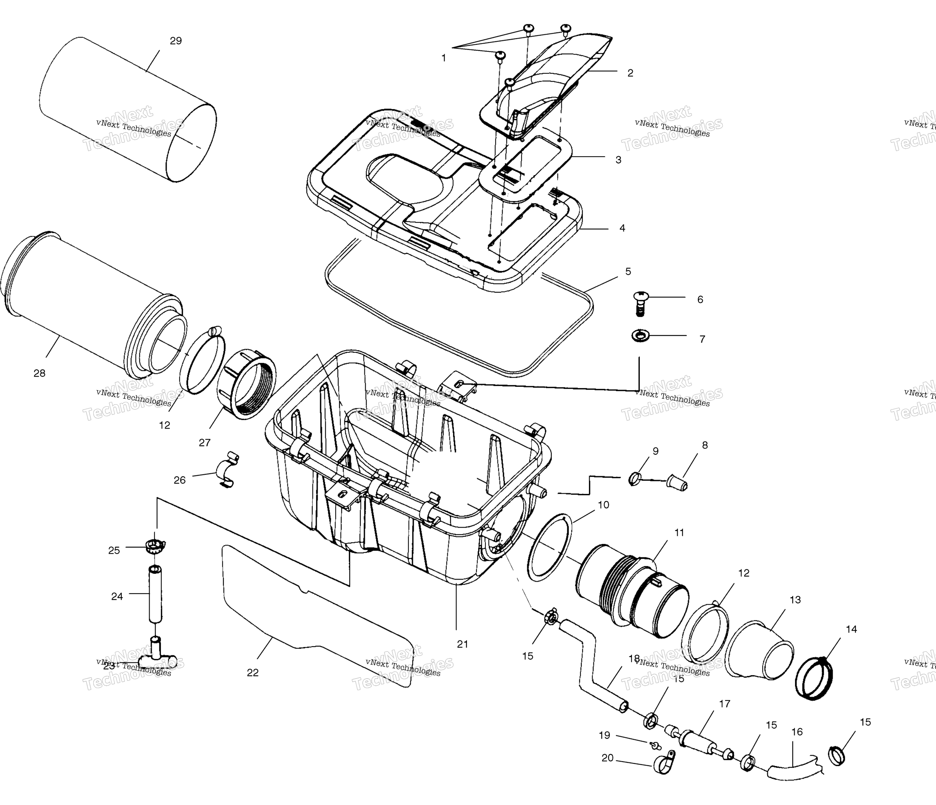 Воздушный Box A01ck42aa