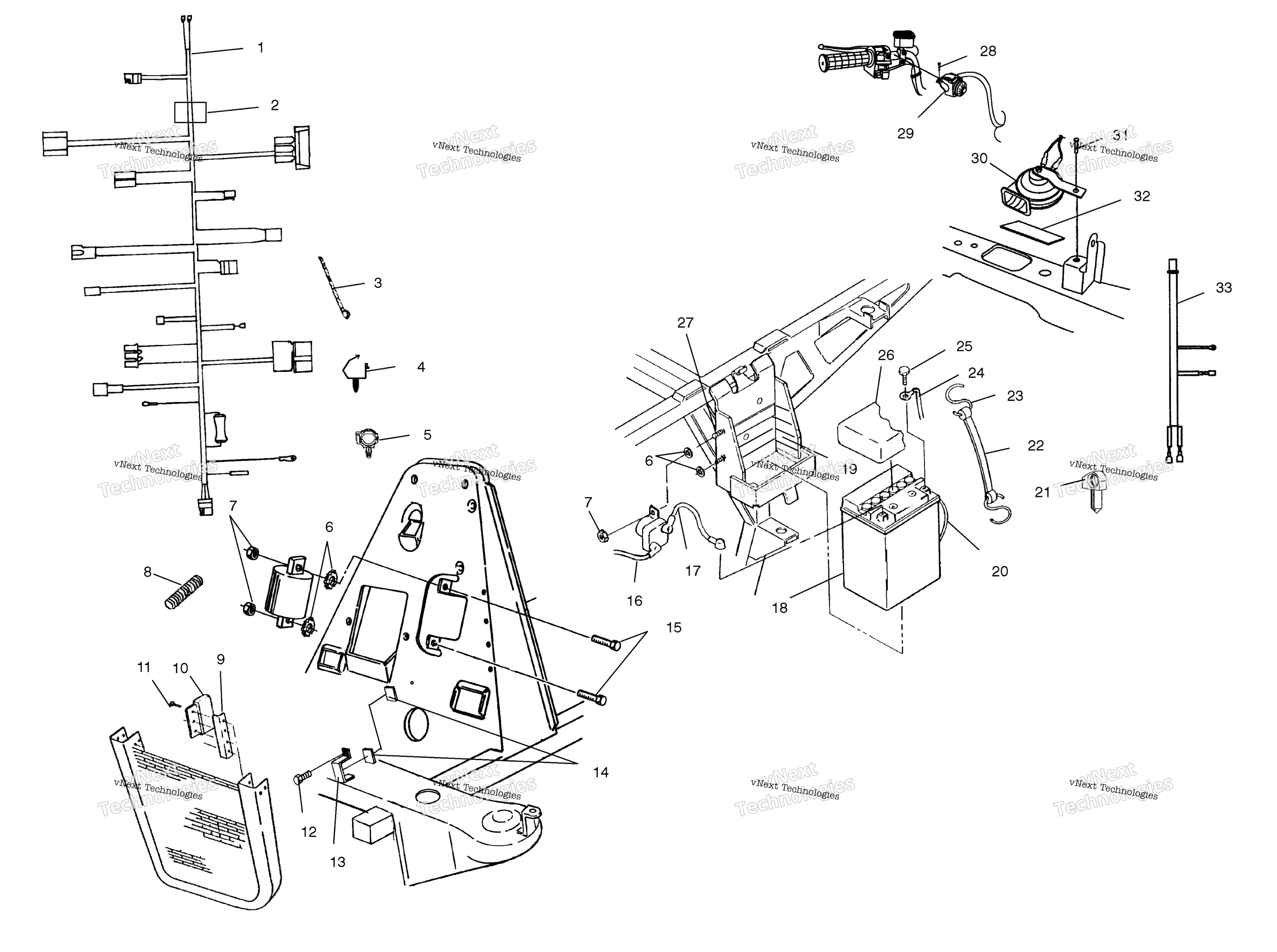 Электрооборудование A01cl50aa