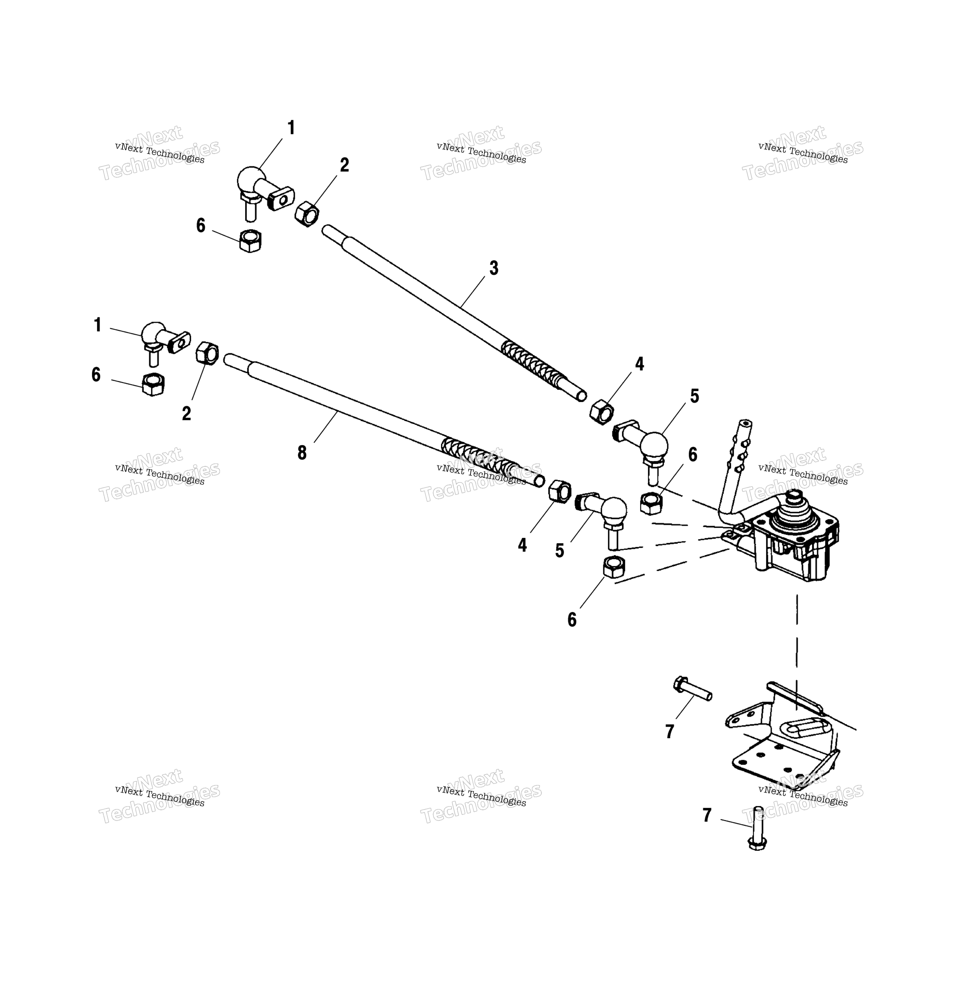 Картер редуктора Selector Mounting A01cl50aa