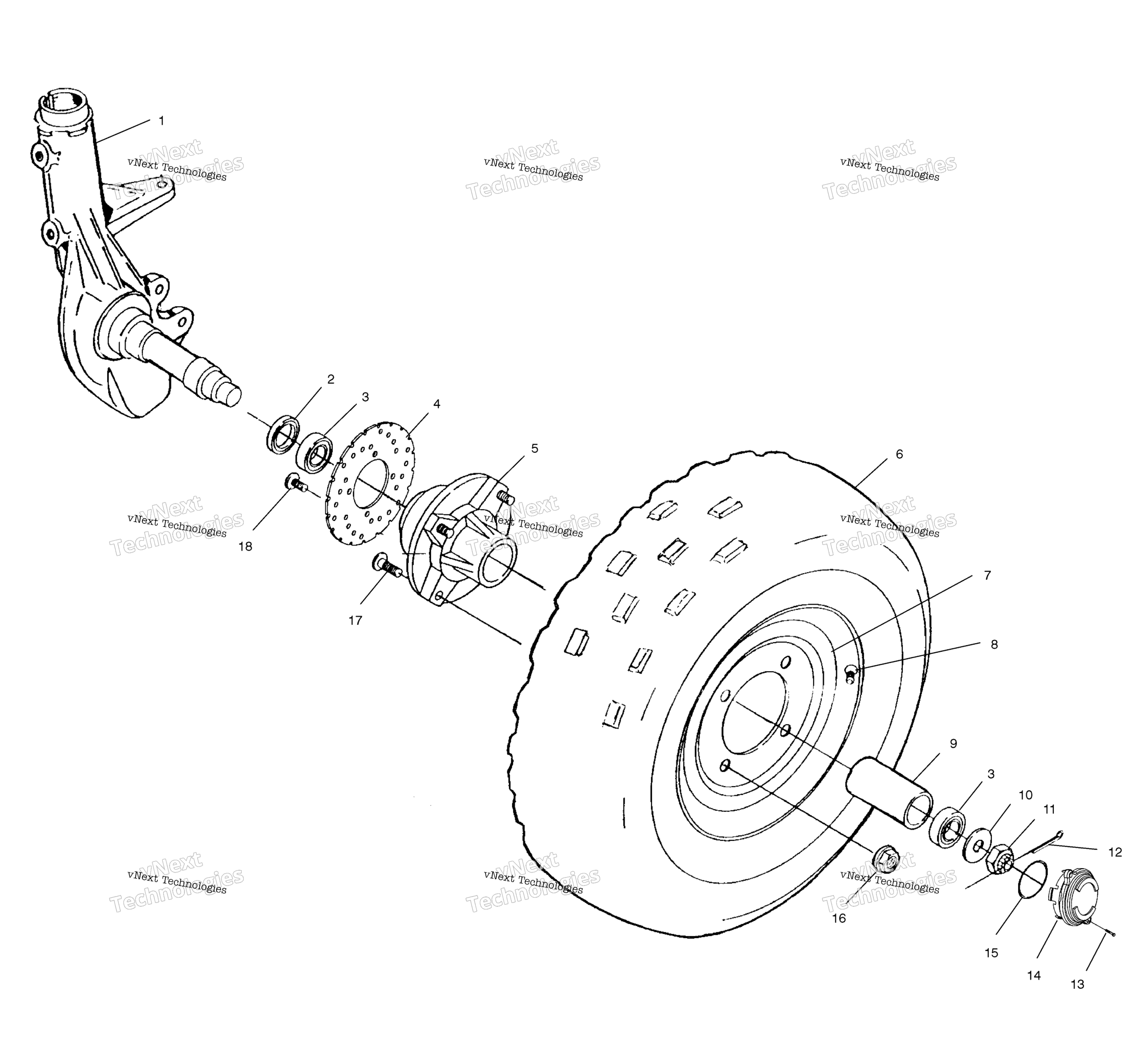 Передняя часть Wheel A02ba25ca/Cb/Cd